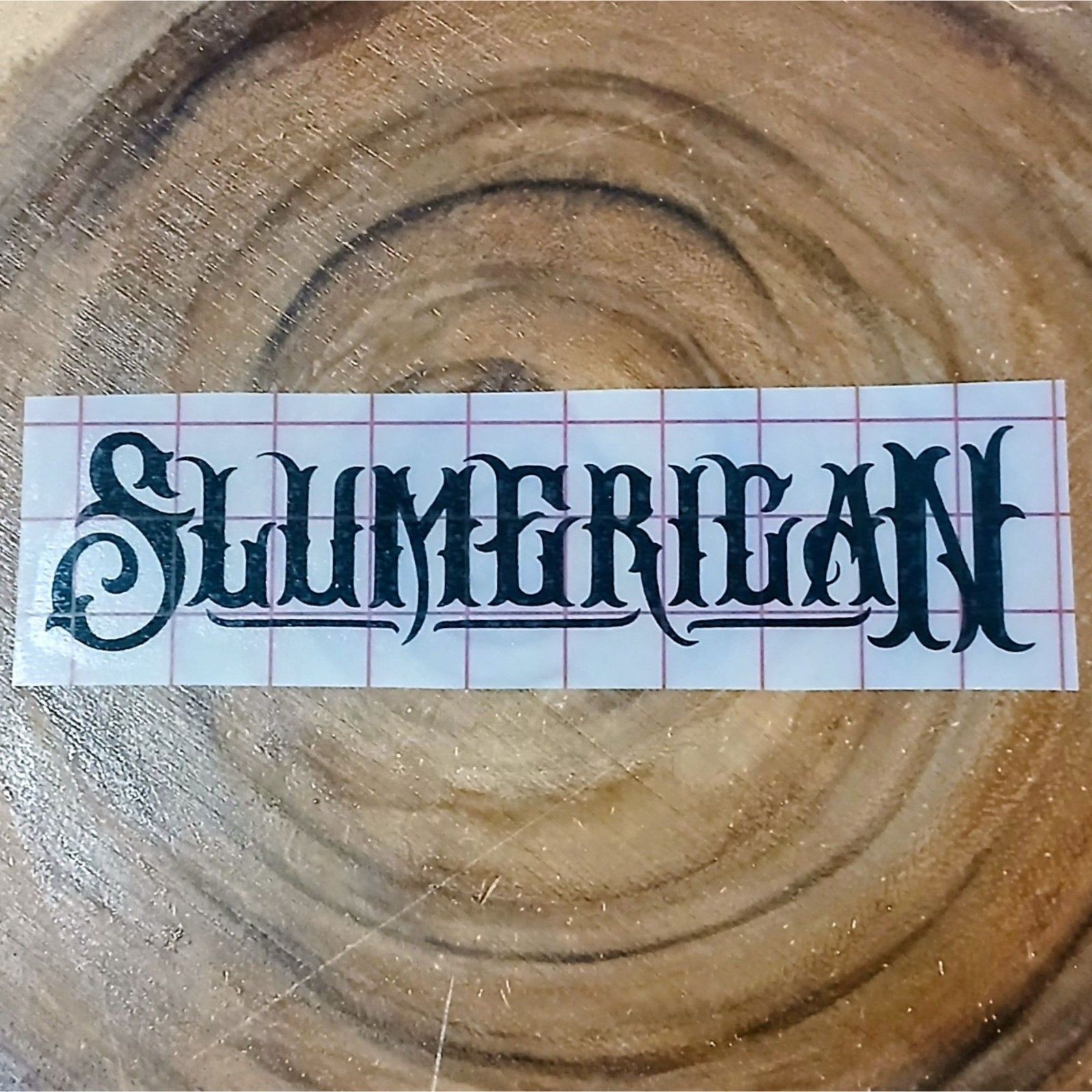 1600x1600 Slumerican Vinyl Decal Banner Southern Hip Hop Sticker Car Truck Windshield