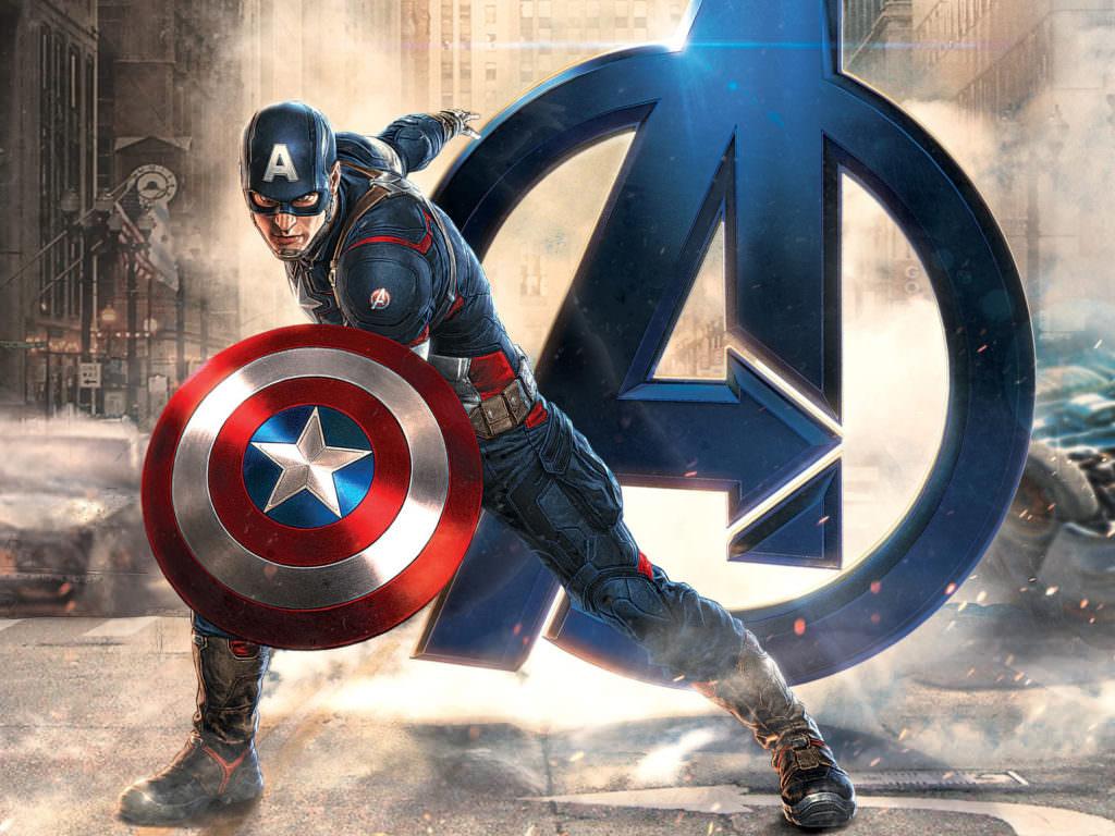 1024x768 Captain America Movie Wallpaper