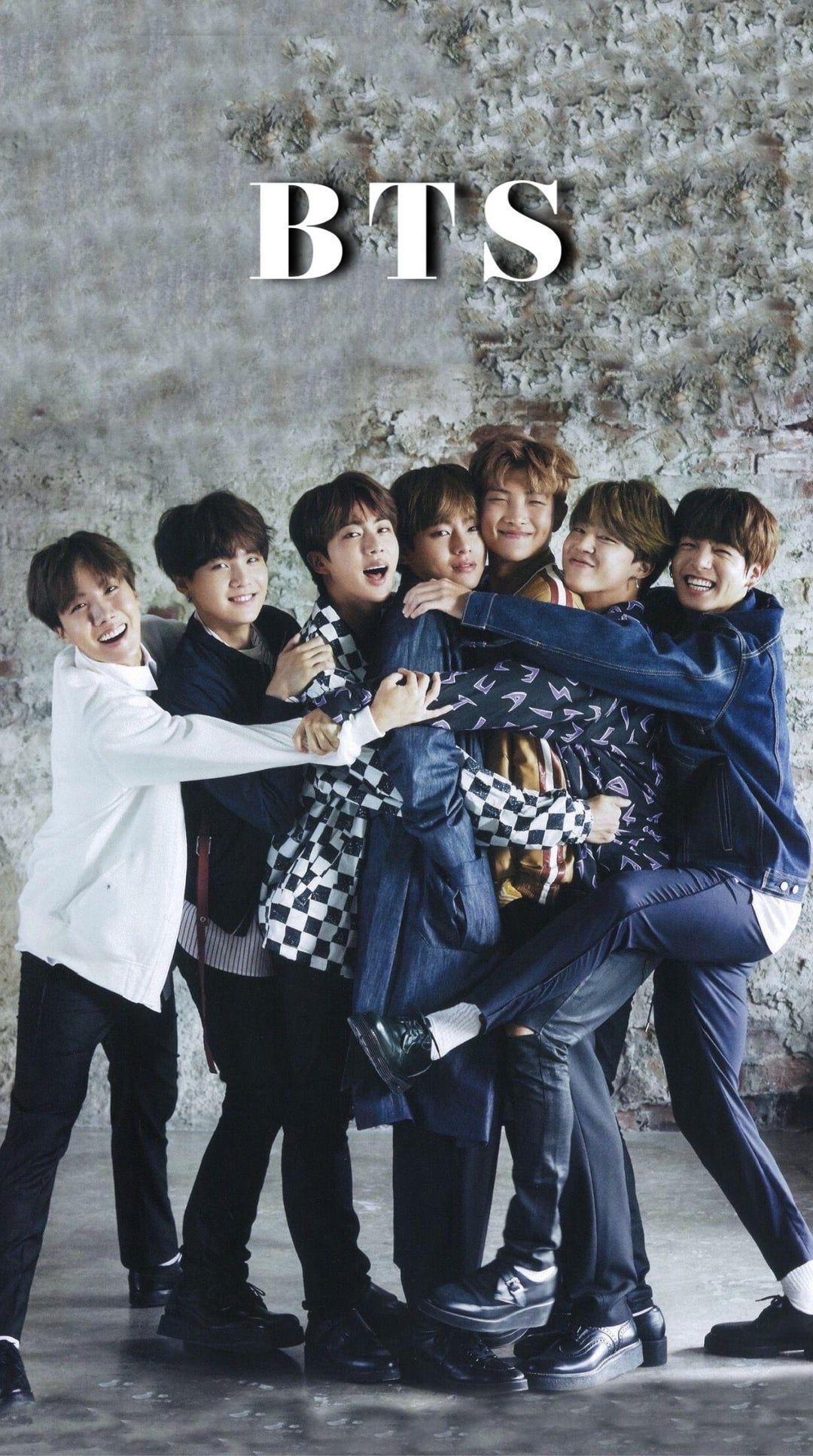 1080x1935 BTS Wallpaper, Day 8 (own edit)