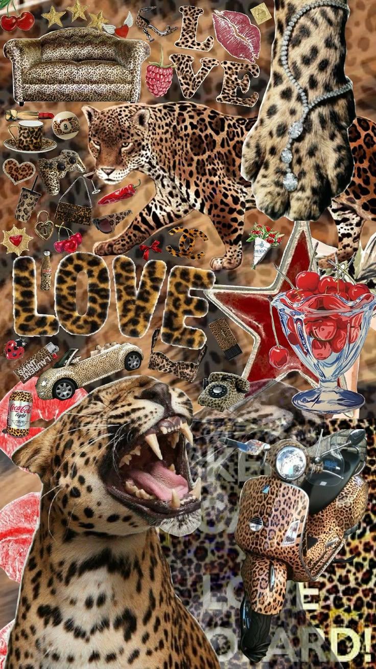 736x1309 Leopard Love Wallpaper. Summer cheetah print wallpaper, Glamour background, Leopard print wallpaper aesthetic