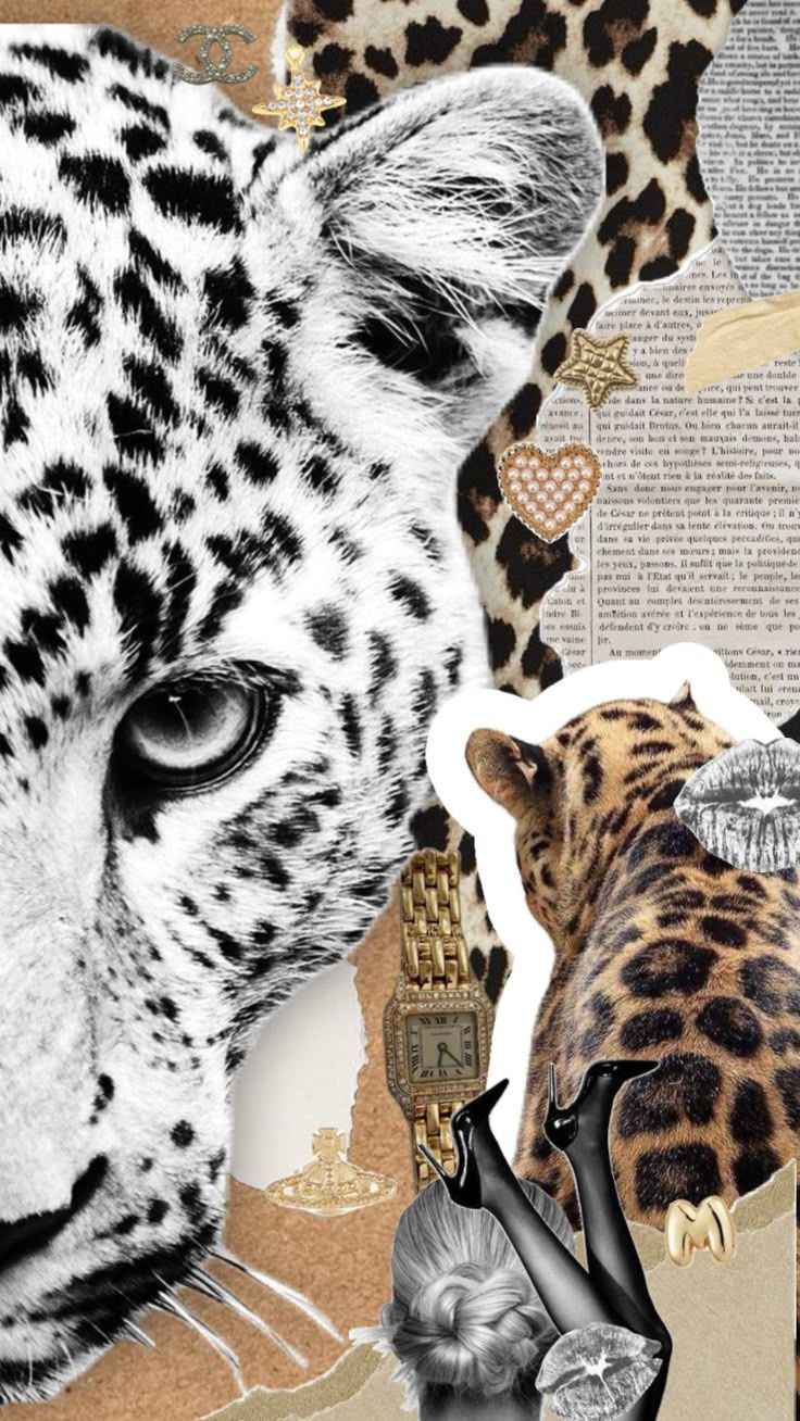 736x1308 Leopard Aesthetic Wallpaper