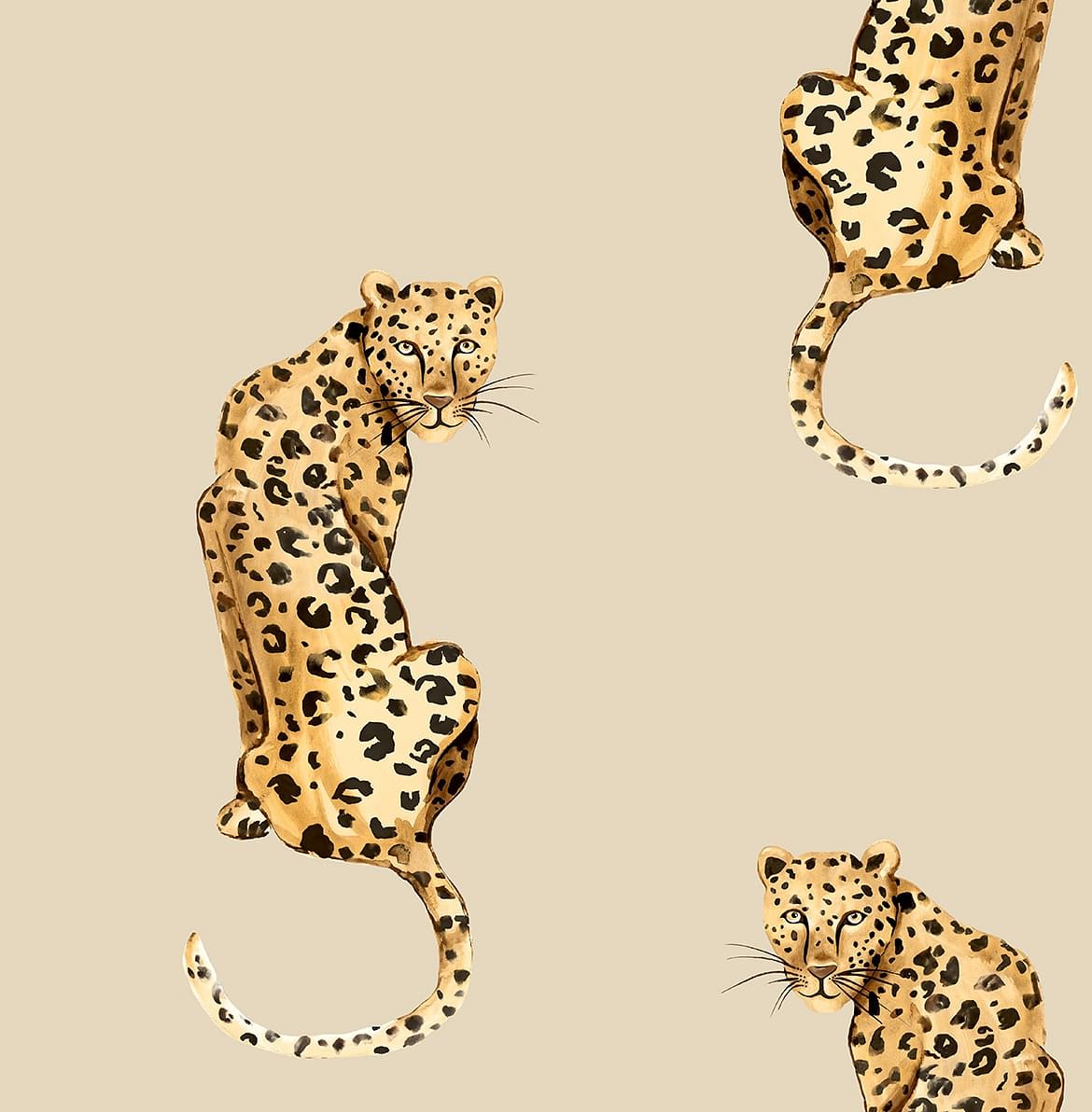 1170x1192 Leopard King Peel and Stick Removable Wallpaper