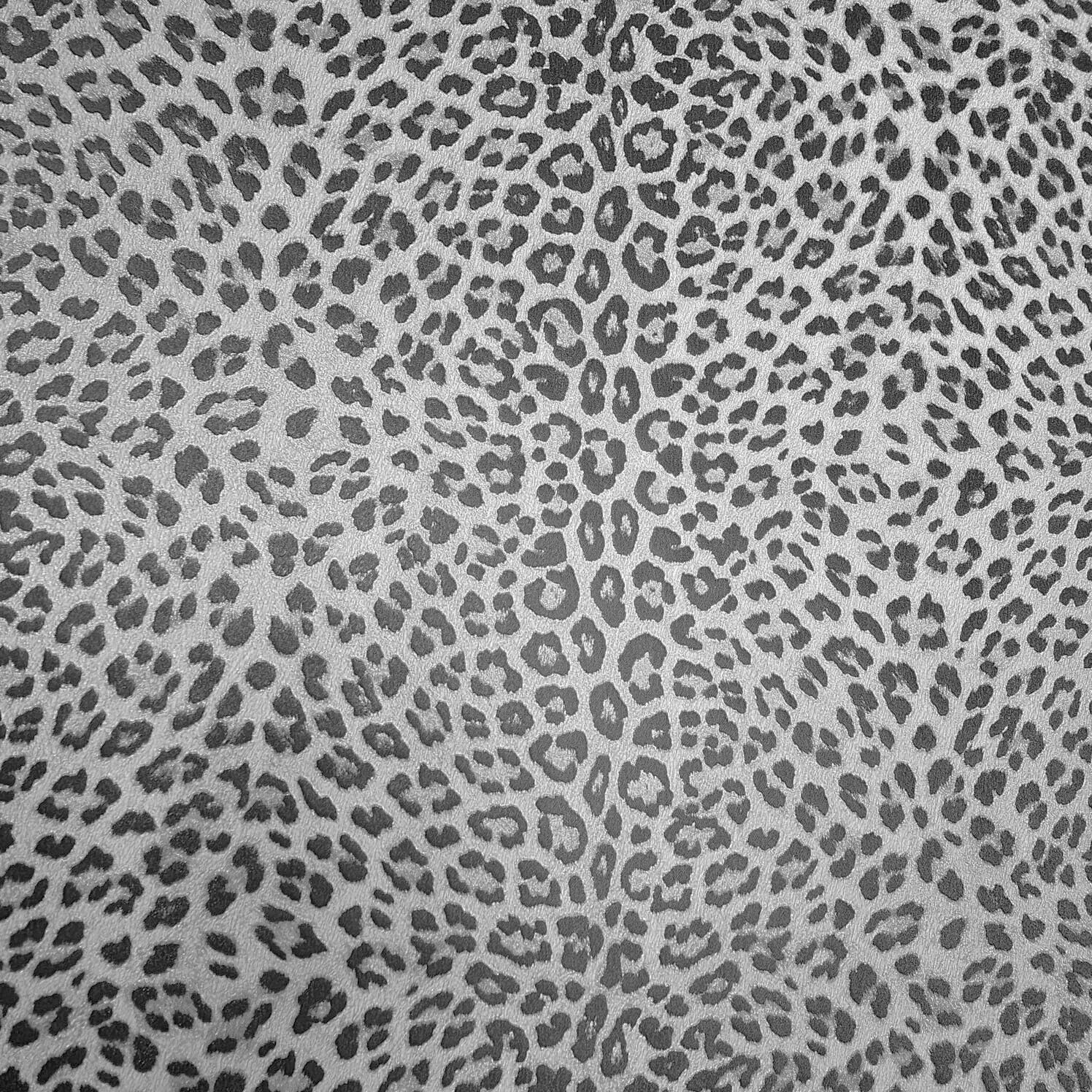 1496x1496 Z80045 White gray silver sparkles glitter wallpaper faux leopard cheet