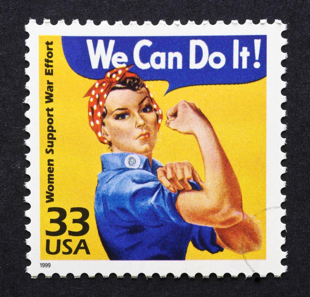1000x959 Rosie the Riveter · The American Century