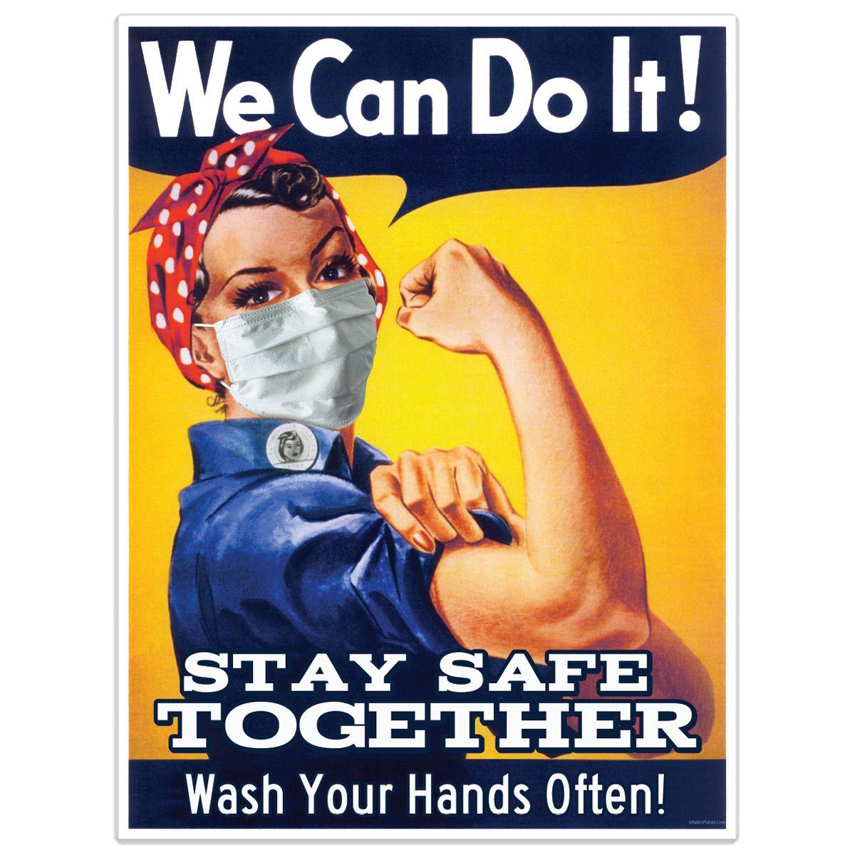 1200x1200 Decals, Stickers & Vinyl Art Wall vinyl decal sticker We can do it inspirational Rosie the Riveter Home & Garden accelerateur.hec.ca