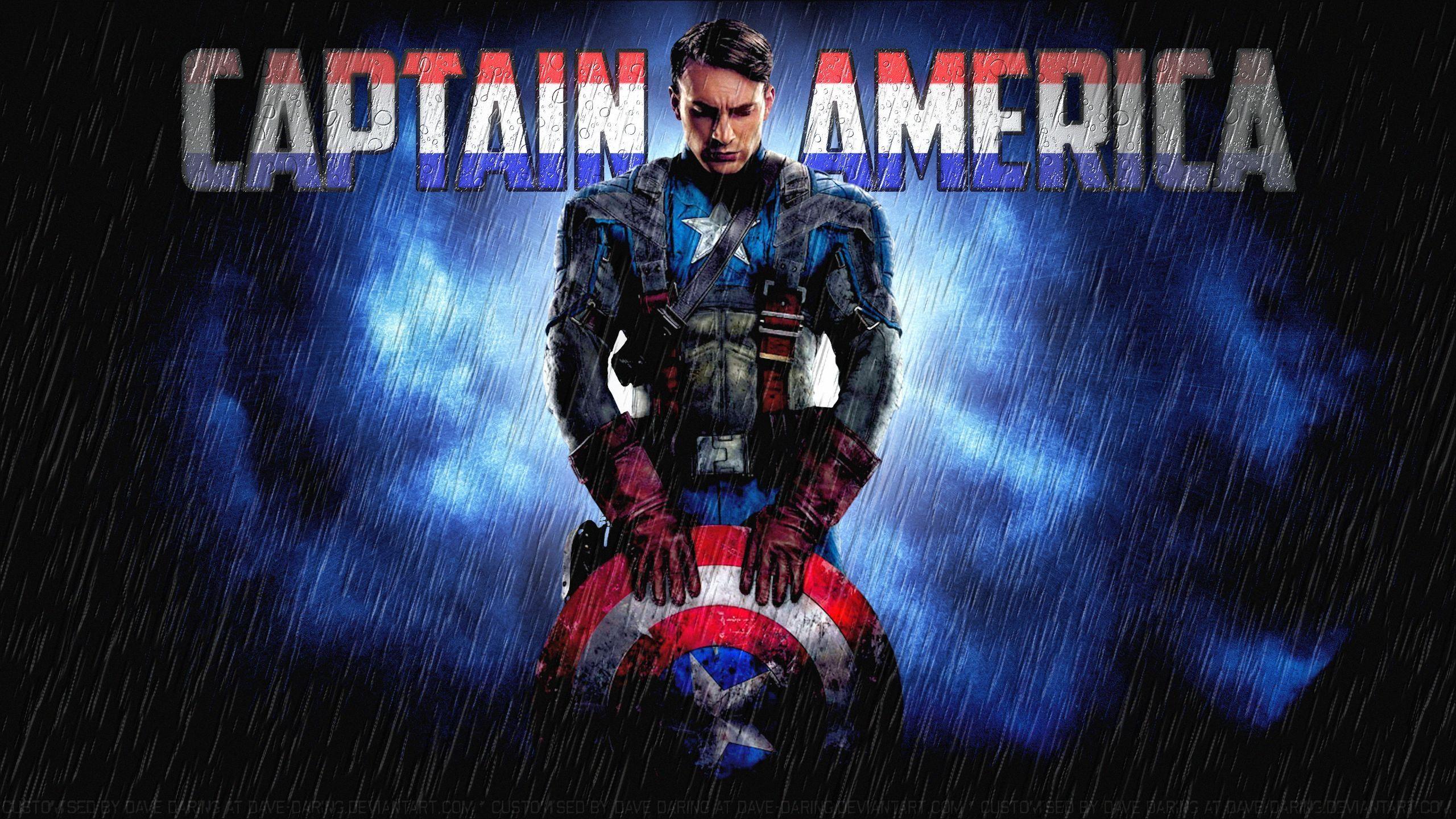 Hình nền rộng 2560x1440 Captain America - Epic Wallpaperz
