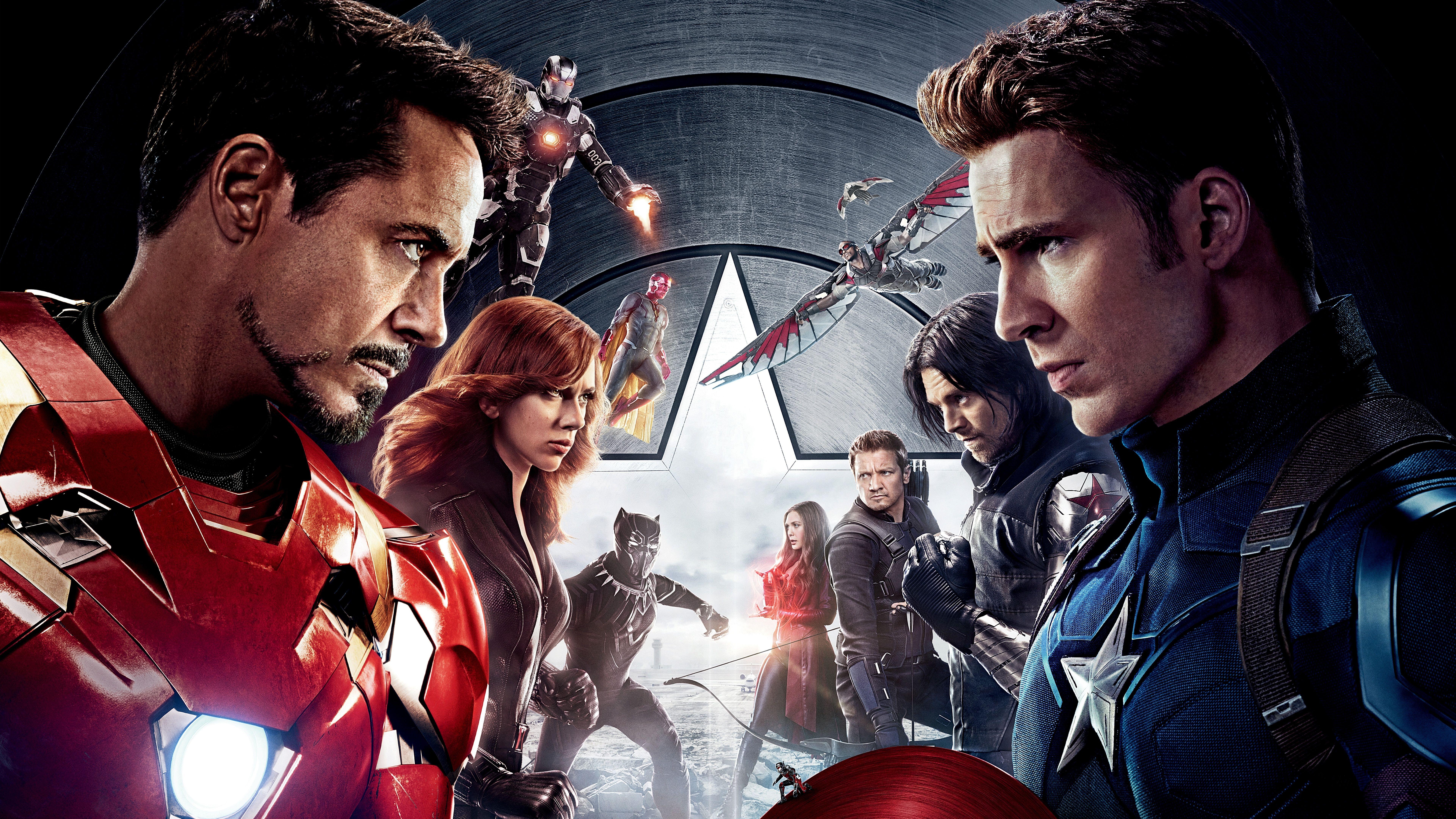 7680x4320 Captain America: Civil War Hình nền và Hình nền