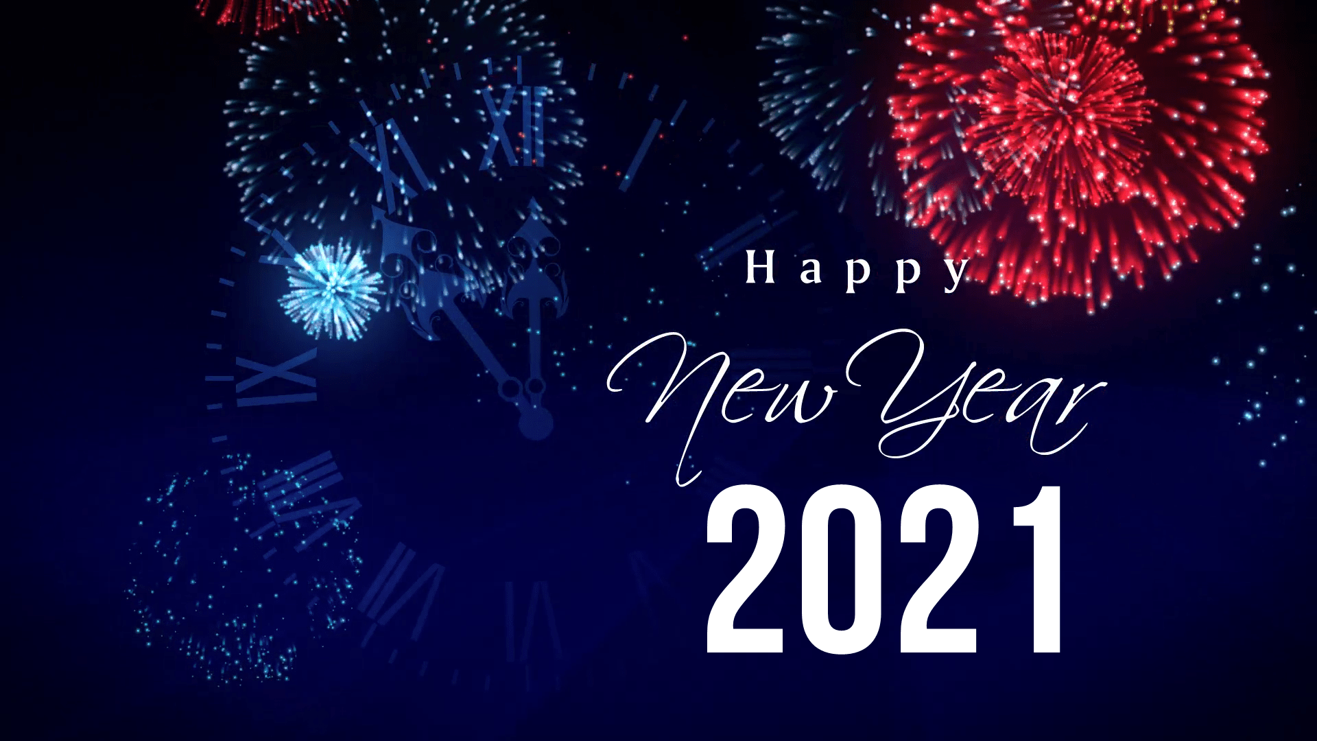 1920x1080 Happy New Year 2021 Background Wallpaper 1920×1080