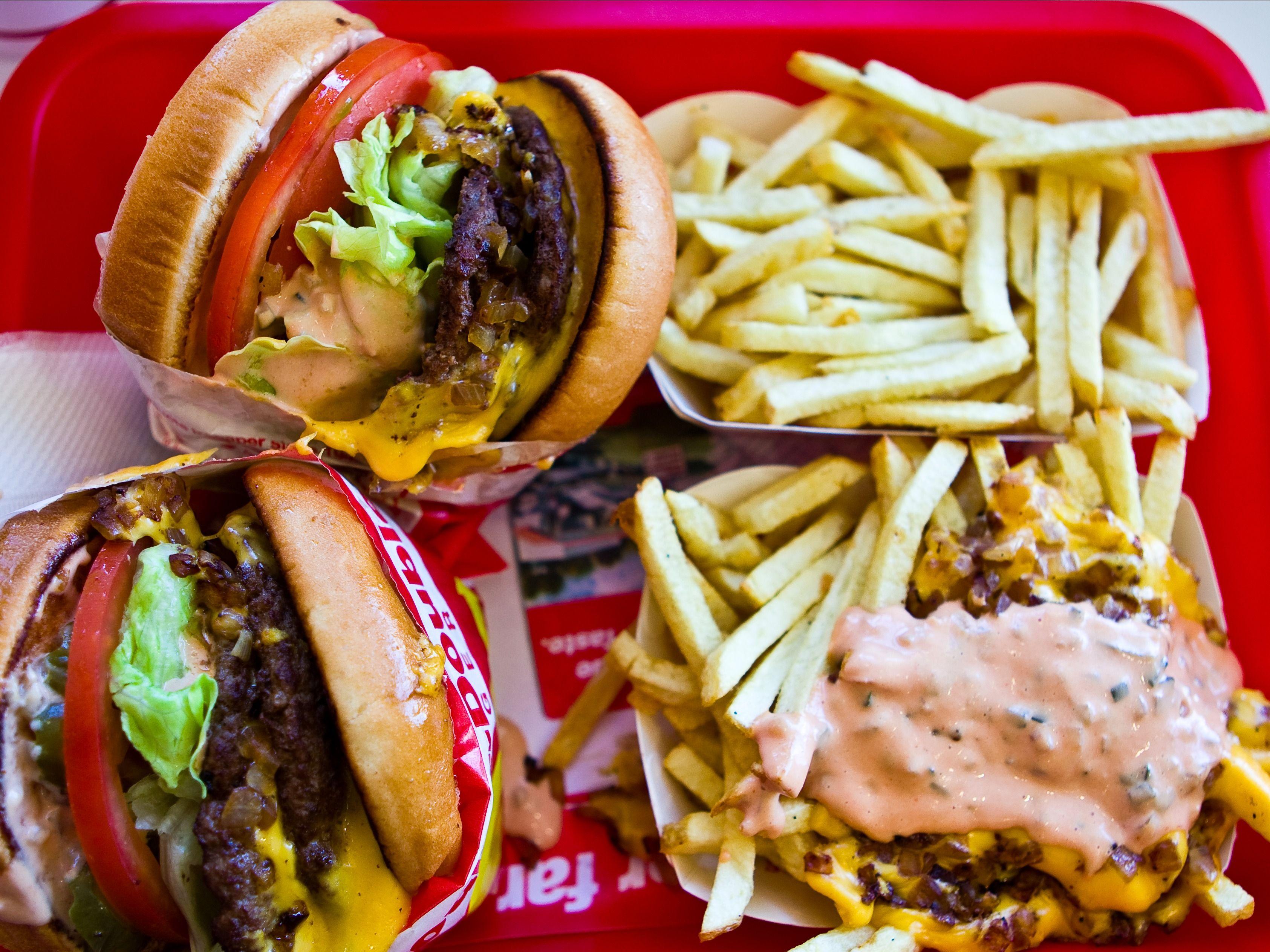 In N Out Burger In Houston Texas - 1egvf2s