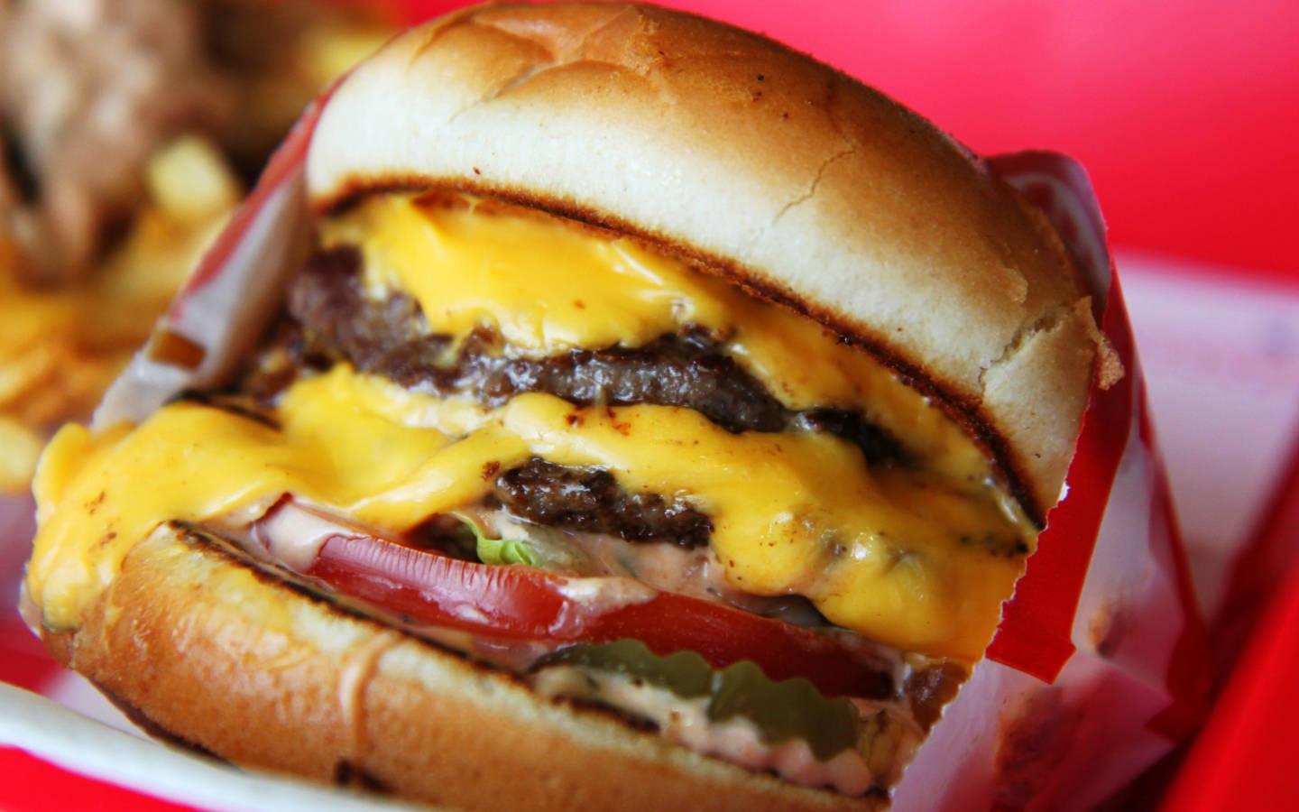 1440x900 N Out Juicy Burgers
