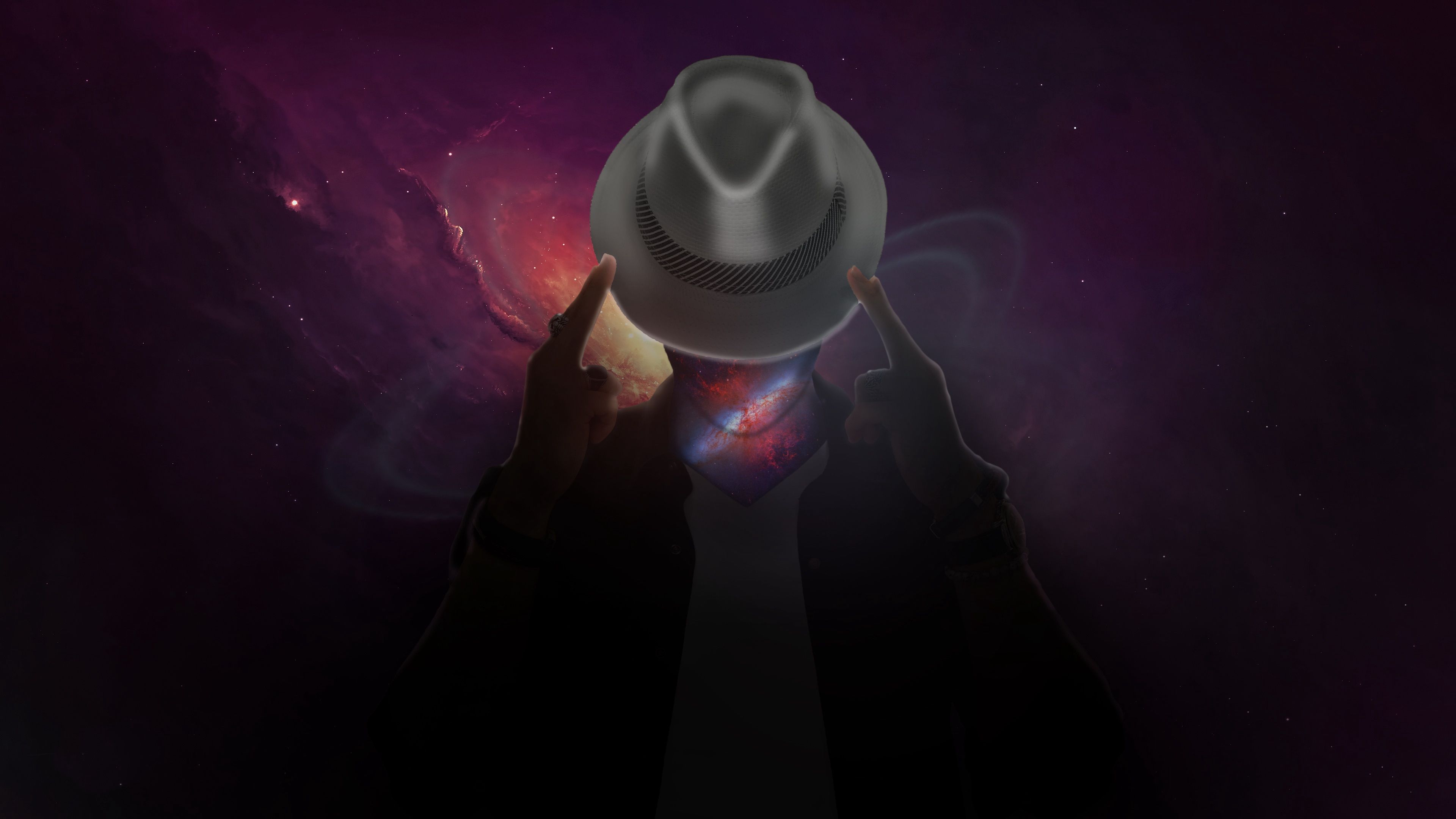 3840x2160 Hatman Wallpaper