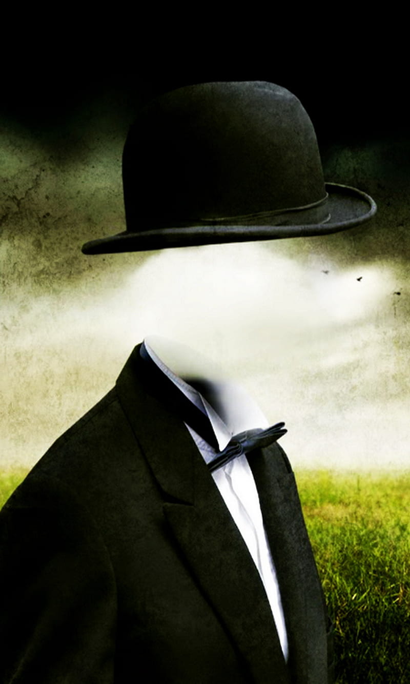 800x1333 Empty, emptiness, hat, man, suit, HD phone wallpaper