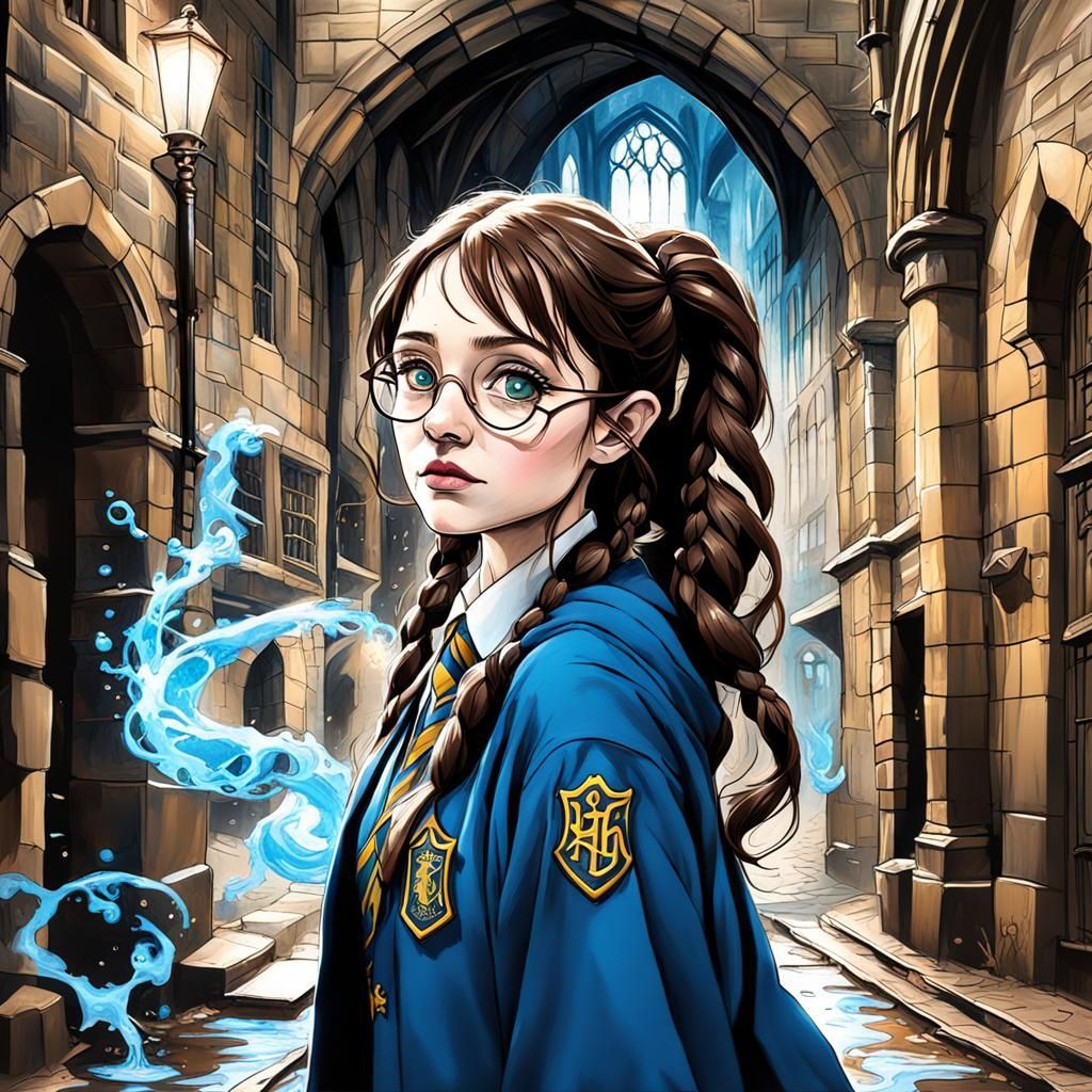 1024x1024 Myrtle Myrtle in Ravenclaw Colors