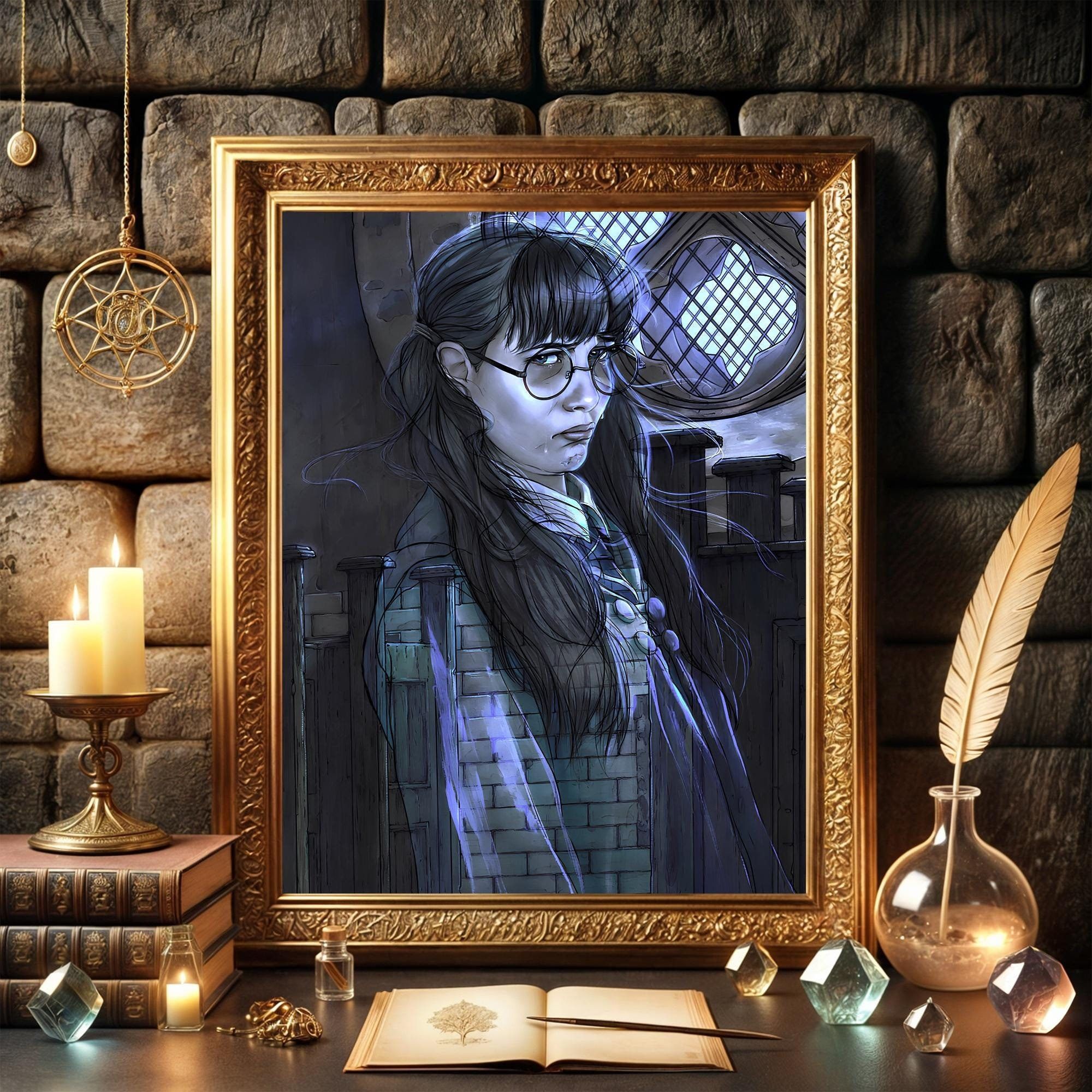 2000x2000 Moaning Myrtle Poster