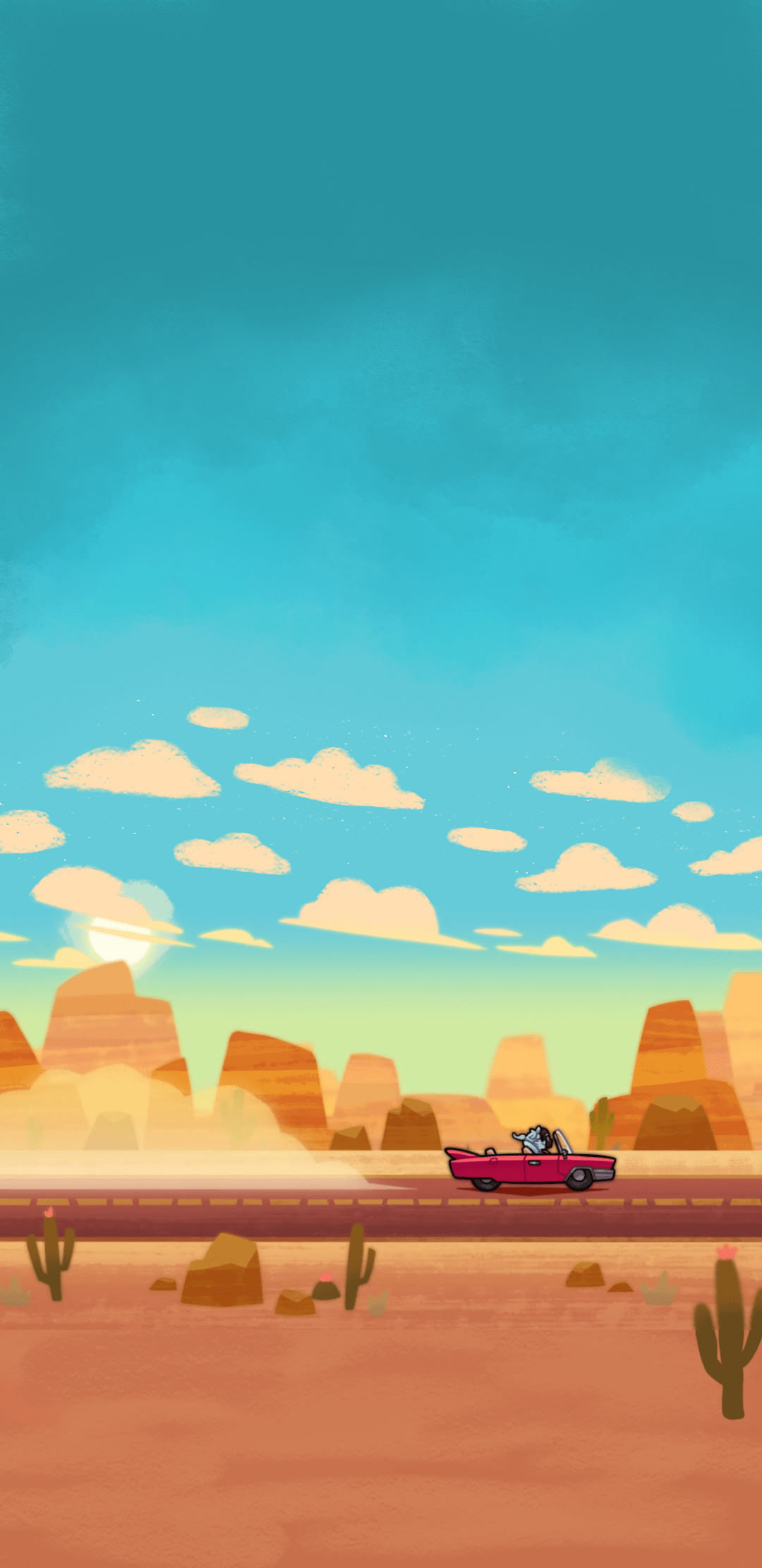 1080x2220 It isn't much, but for those that want a nice wallpaper for Monster Prom: Roadtrip, here you go!