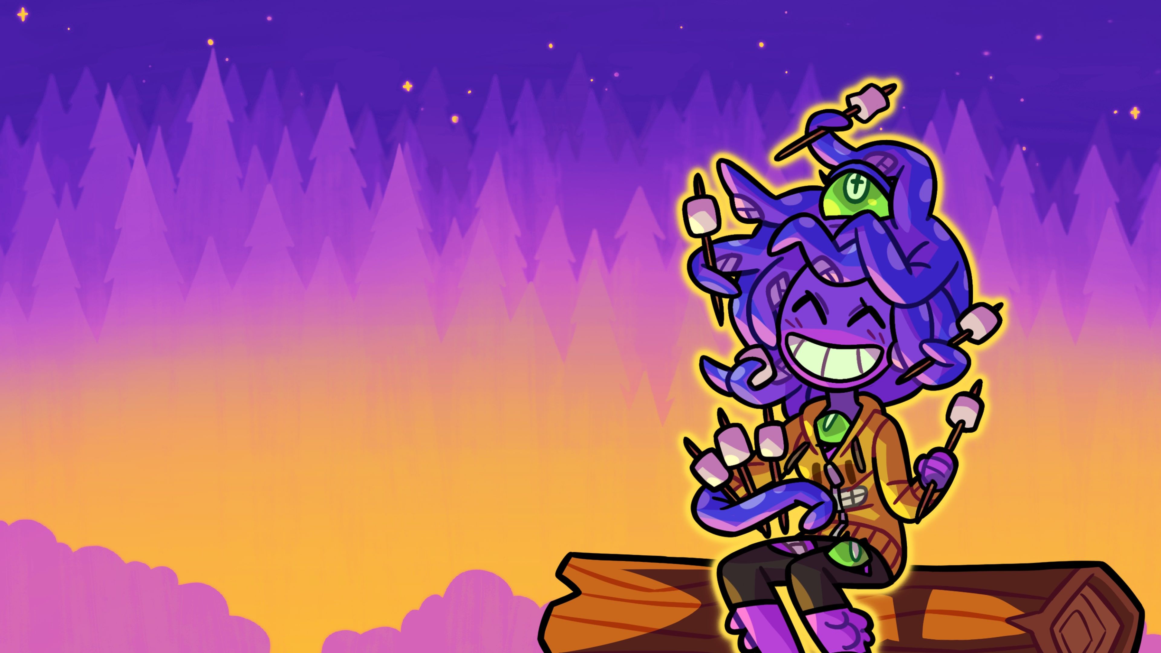 3840x2160 Monster Camp Character Pack PS4 & PS5
