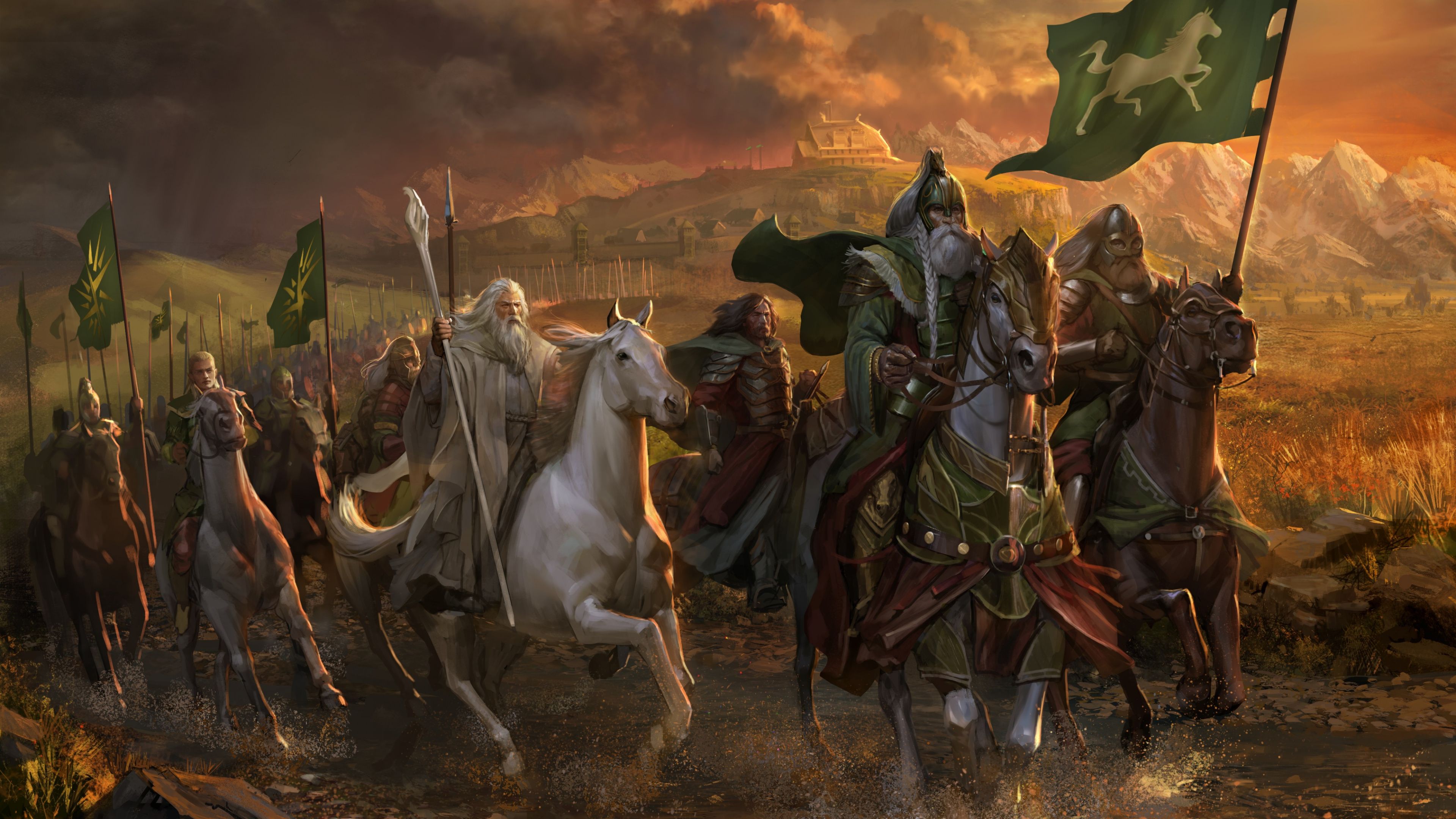 3840x2160 4K Ultra HD Gandalf Wallpaper Free 3840x2160 High Quality Background