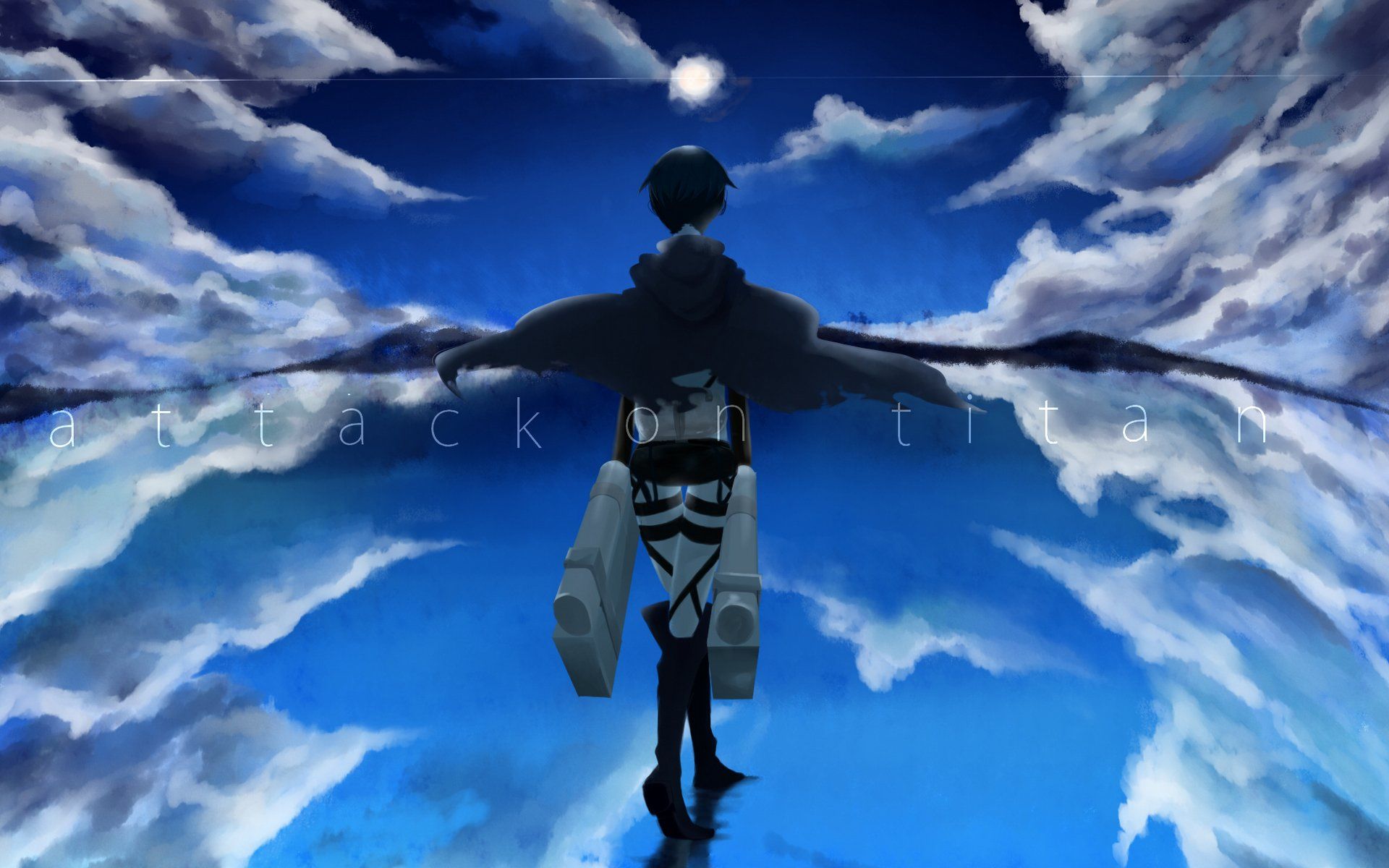1920x1200 Levi Ackerman HD Wallpaper: Soaring in Attack on Titanx1200