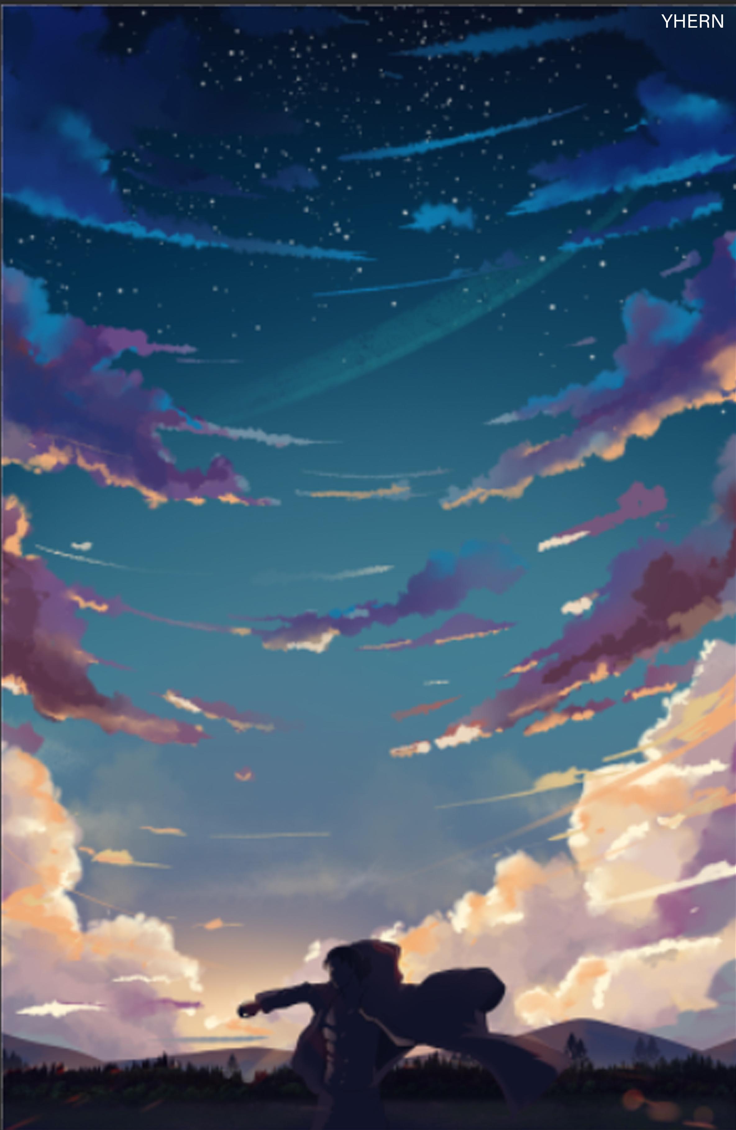 2369x3637 Attack On Titan Landscape Wallpaper