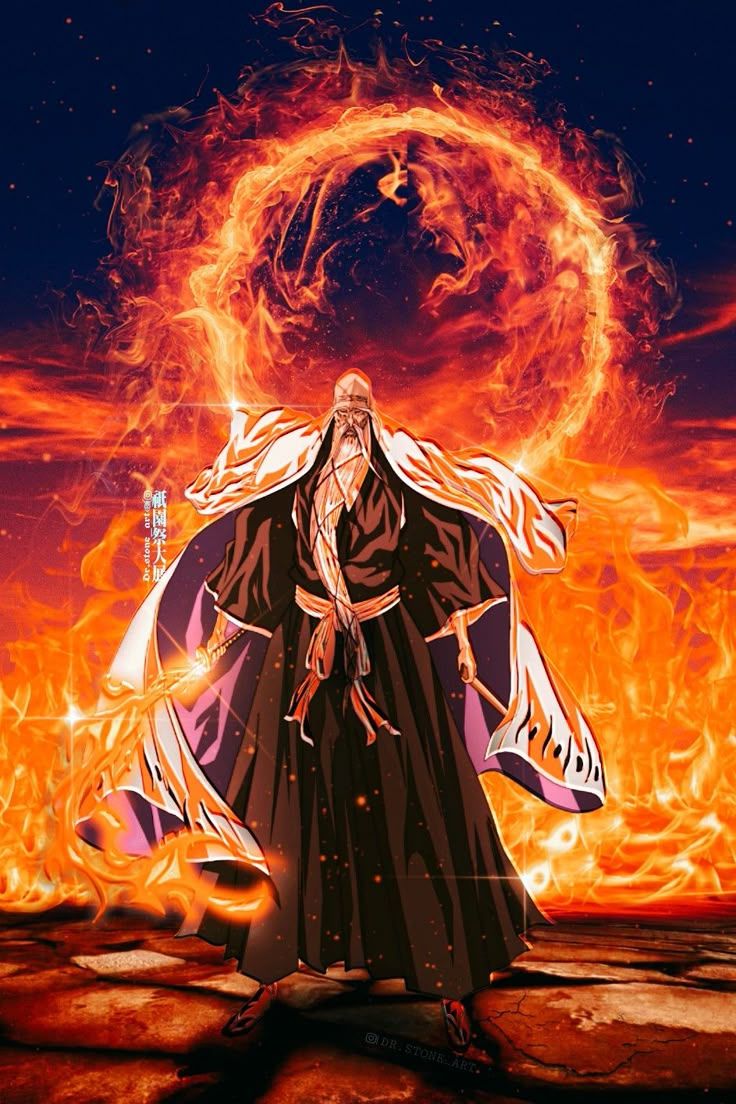 736x1104 Yamamoto genryusai wallpaper #Bleach
