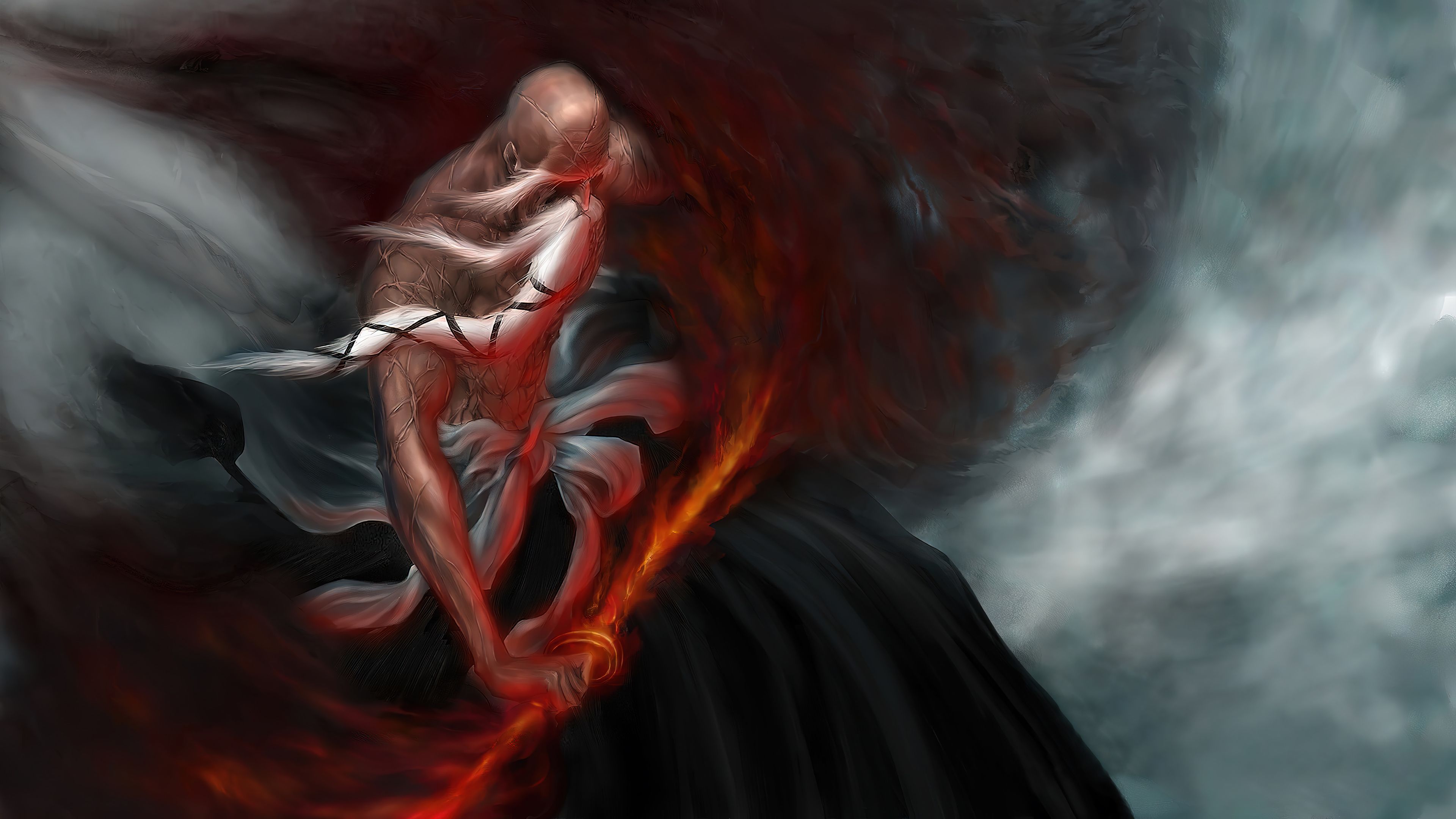 3840x2160 Yamamoto Bankai Bleach Thousand Year Blood War Wallpaper 4K HD PC I