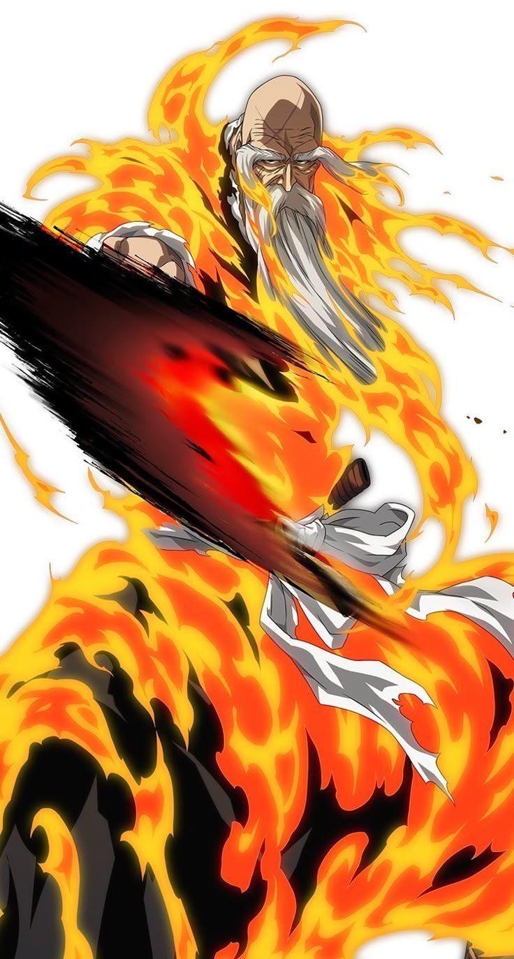 736x1374 Genryusai yamamoto wallpaper. Fullbringer bankai, Bleach fire bankai, Genryusai shigekuni yamamoto