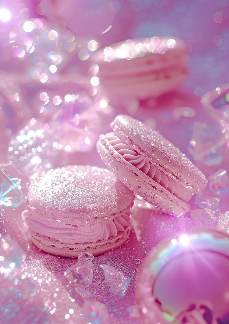 800x1131 Pink Macaron Image Wallpaper
