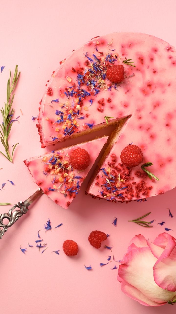 720x1280 Phone wallpaper: Food, Cake, Rose, Dessert, Still Life 1339477