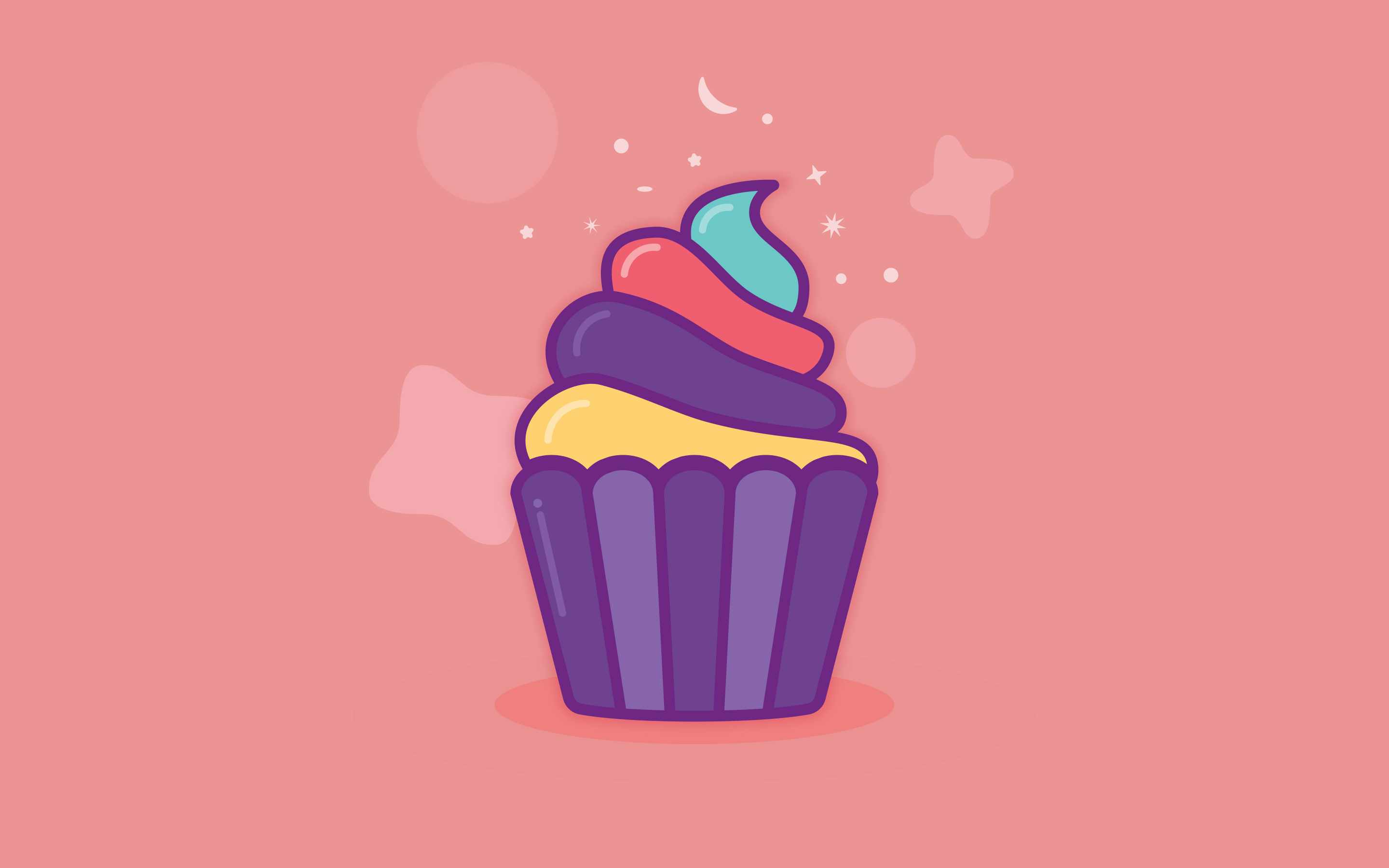 2880x1800 Ice cream Wallpaper 4K, 12K, Pastel pink, Colorful