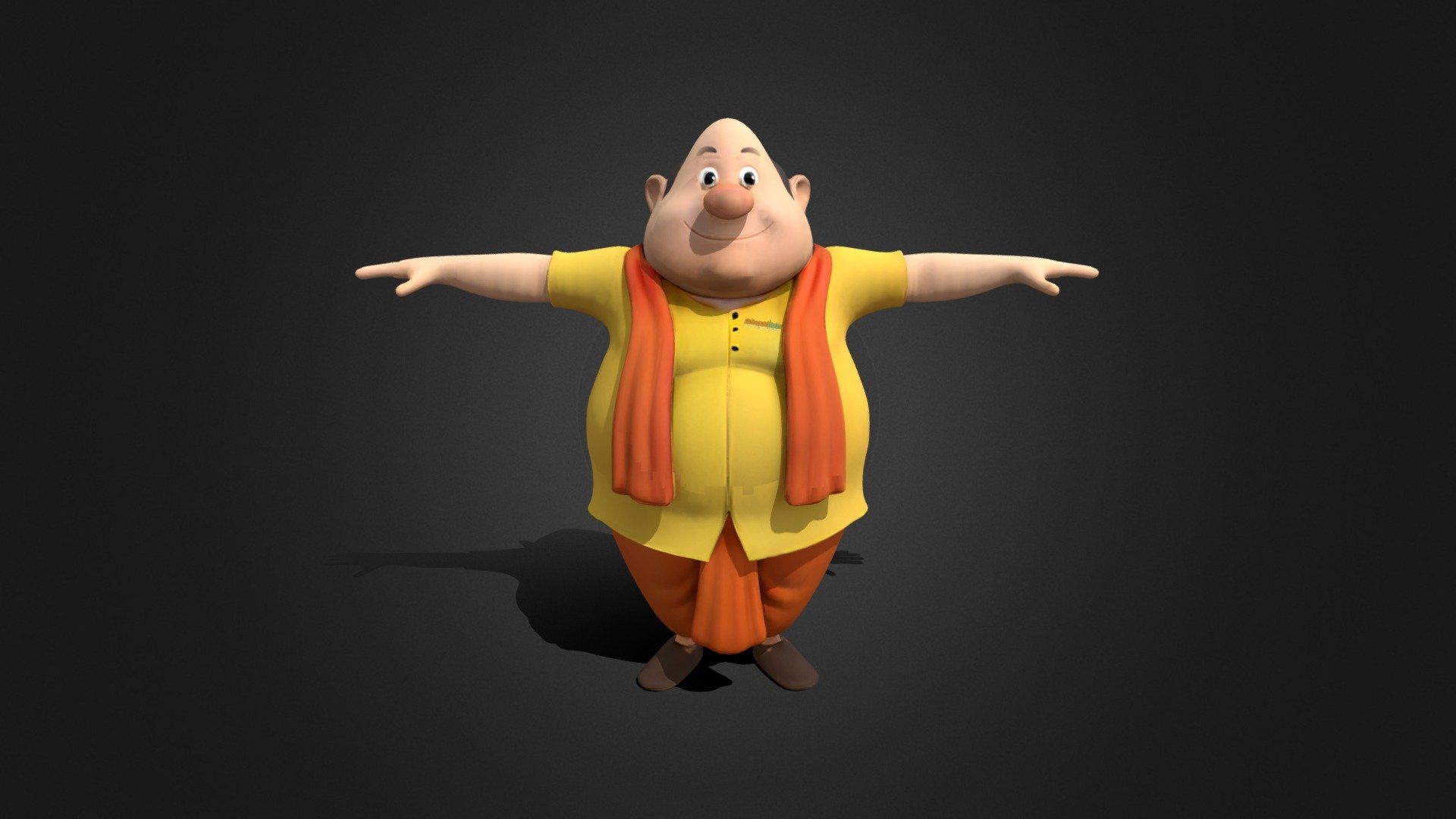 1920x1080 Gopal Bhar 3D Model Free 3D model by Animatorpark [c47f20e]