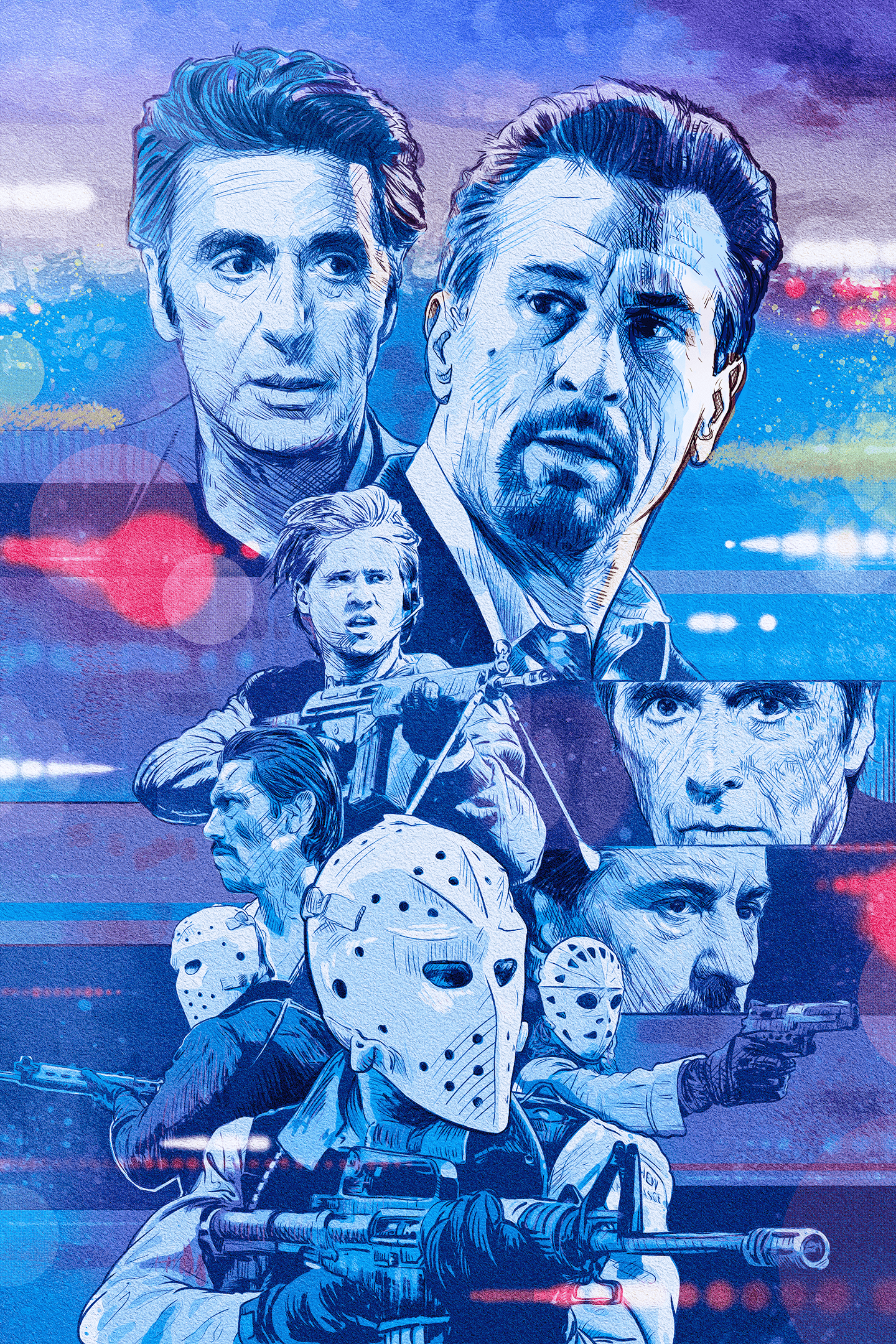 1440x2160 Heat (1995) (1). Image - Behance