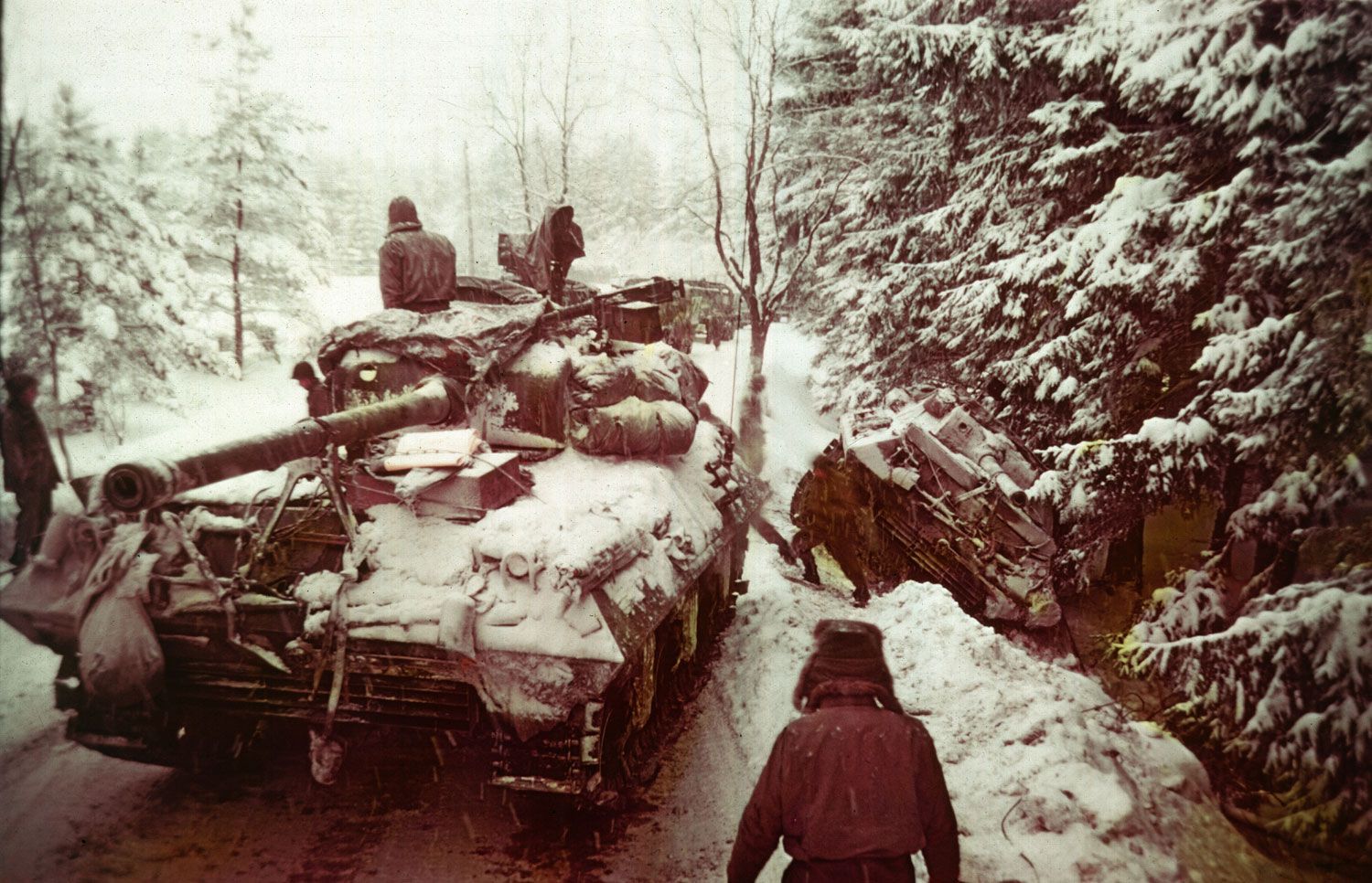 1500x966 Battle Of The Bulge: Rare Photo From Hitler's Last Gamble, 1944 1945