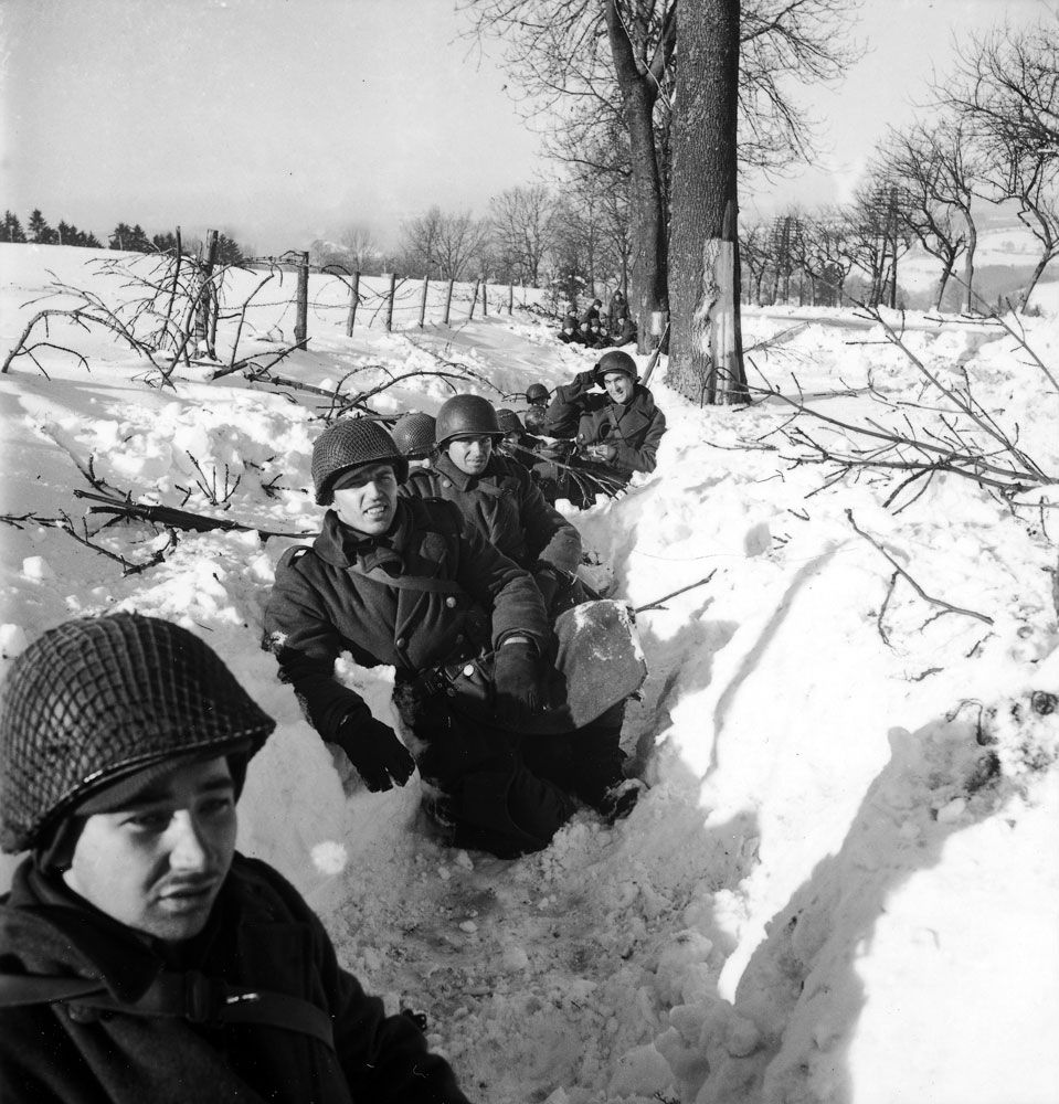 959x1000 Battle Of The Bulge: Rare Photo From Hitler's Last Gamble, 1944 1945