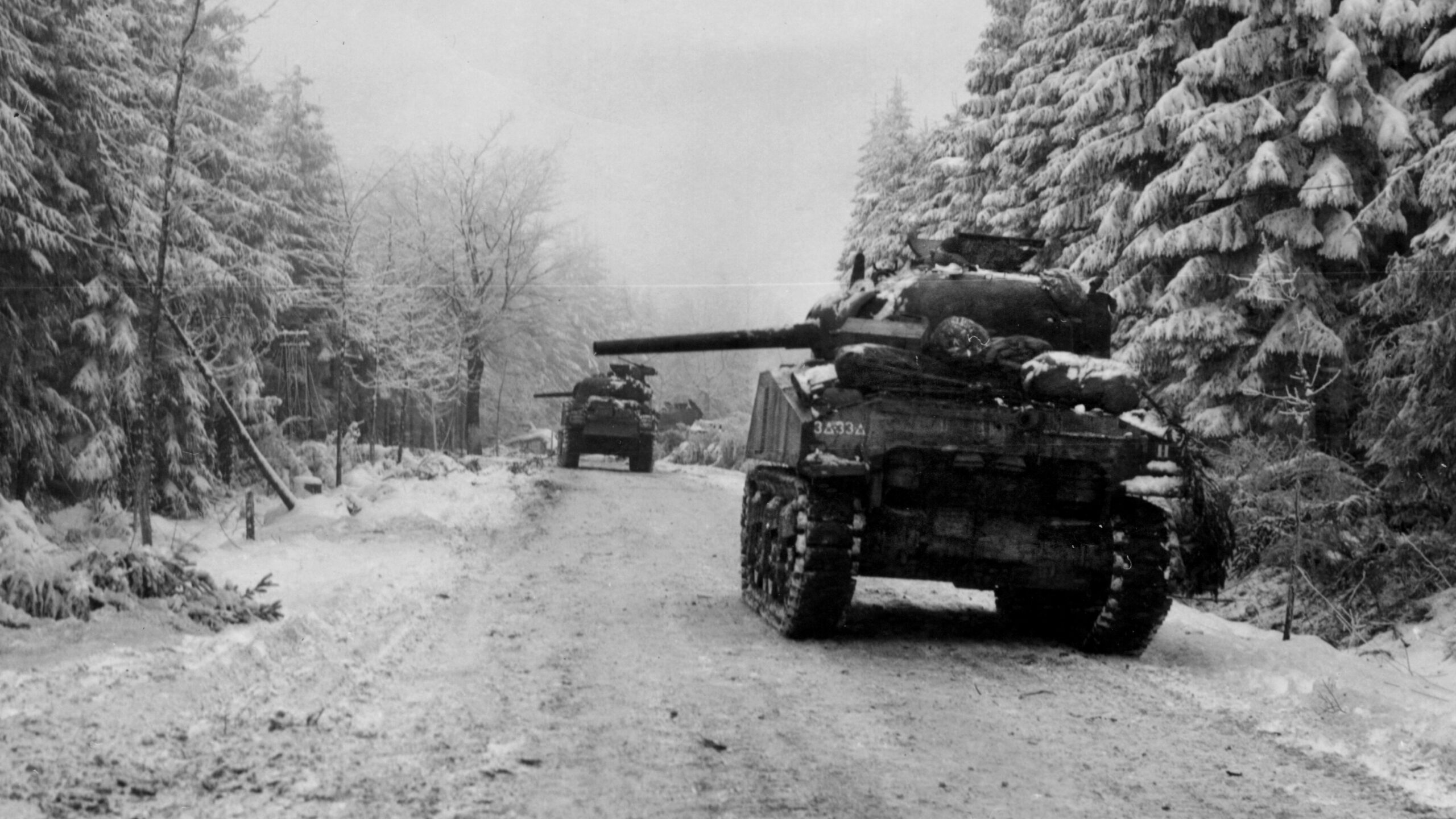2560x1440 Task Force Hogan at the Battle of the Bulge