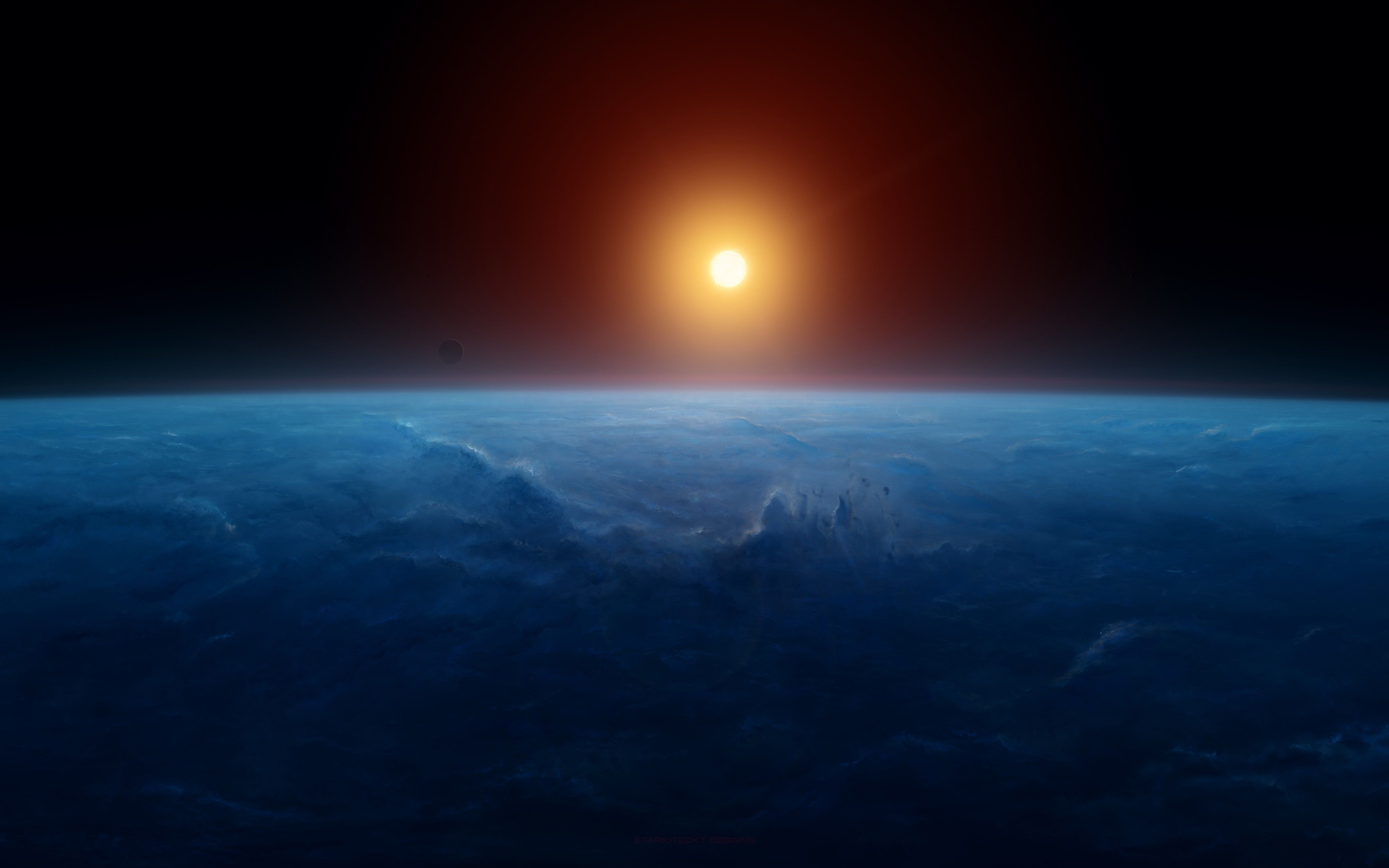 4000x2500 Earth Space Sunset 4k Wallpaper, HD Nature Wallpaper, 4k Wallpaper, Image, Background, Photos and Picture