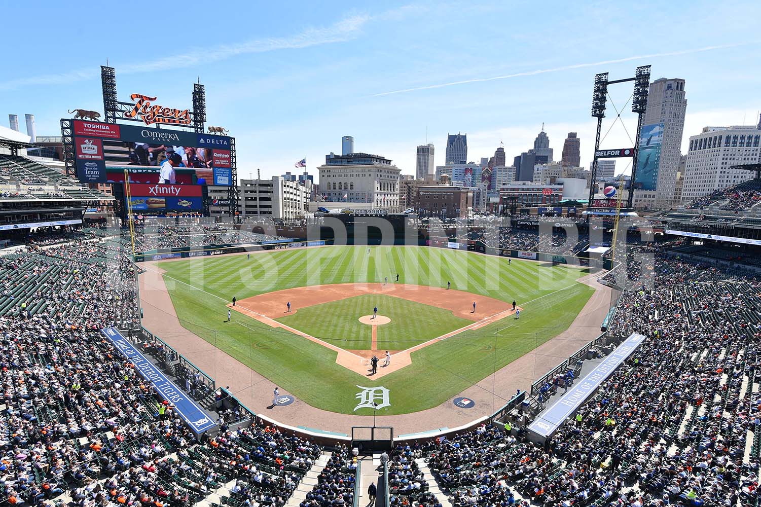 1501x1000 Detroit Tigers Wallpaper Baseball Diamond