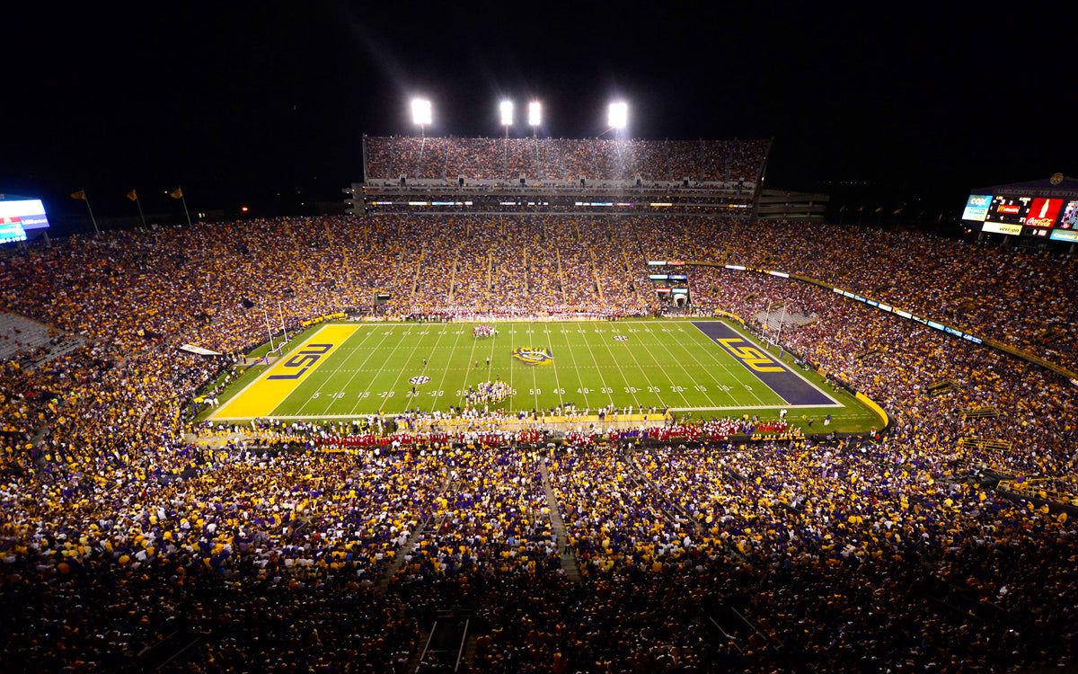 1200x750 LSU Tigers Football Board Game