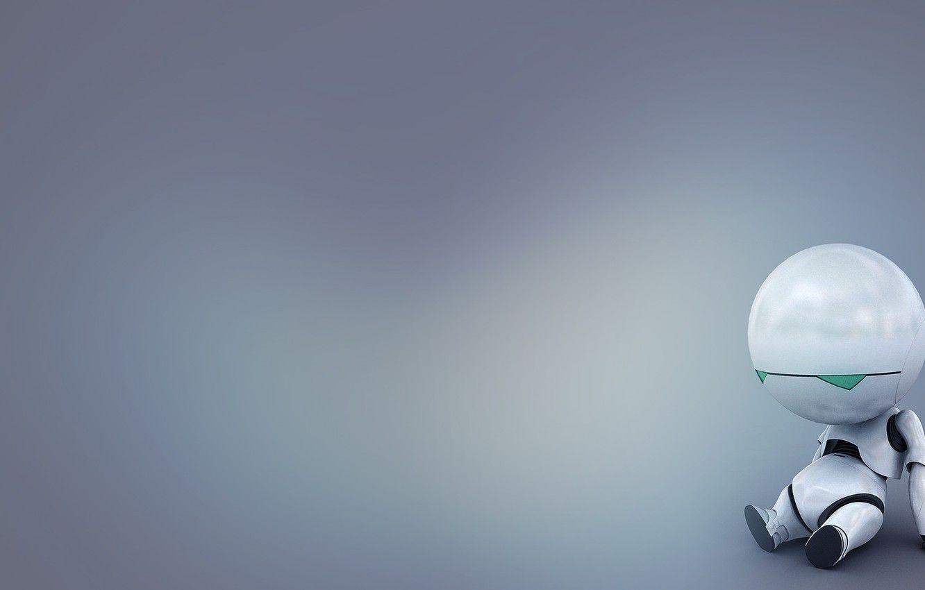 1332x850 Wallpaper Robot, Marvin, The Hitchhiker's Guide to the Galaxy, Marvin, hitchhiker's guide to the galaxy image for desktop, section фильмы