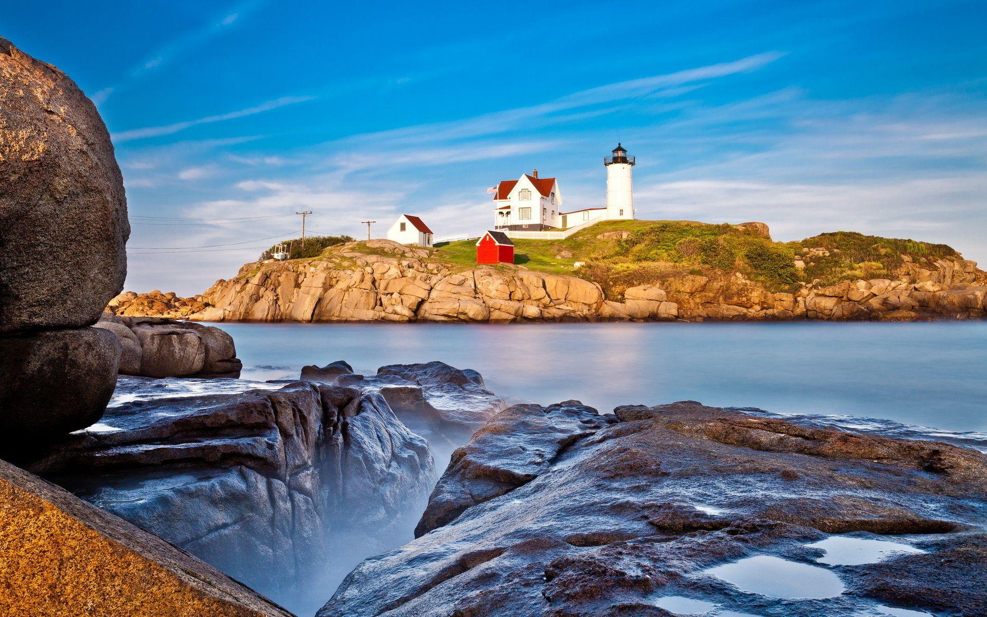 1920x1200 Lighthouse HD Wallpaper