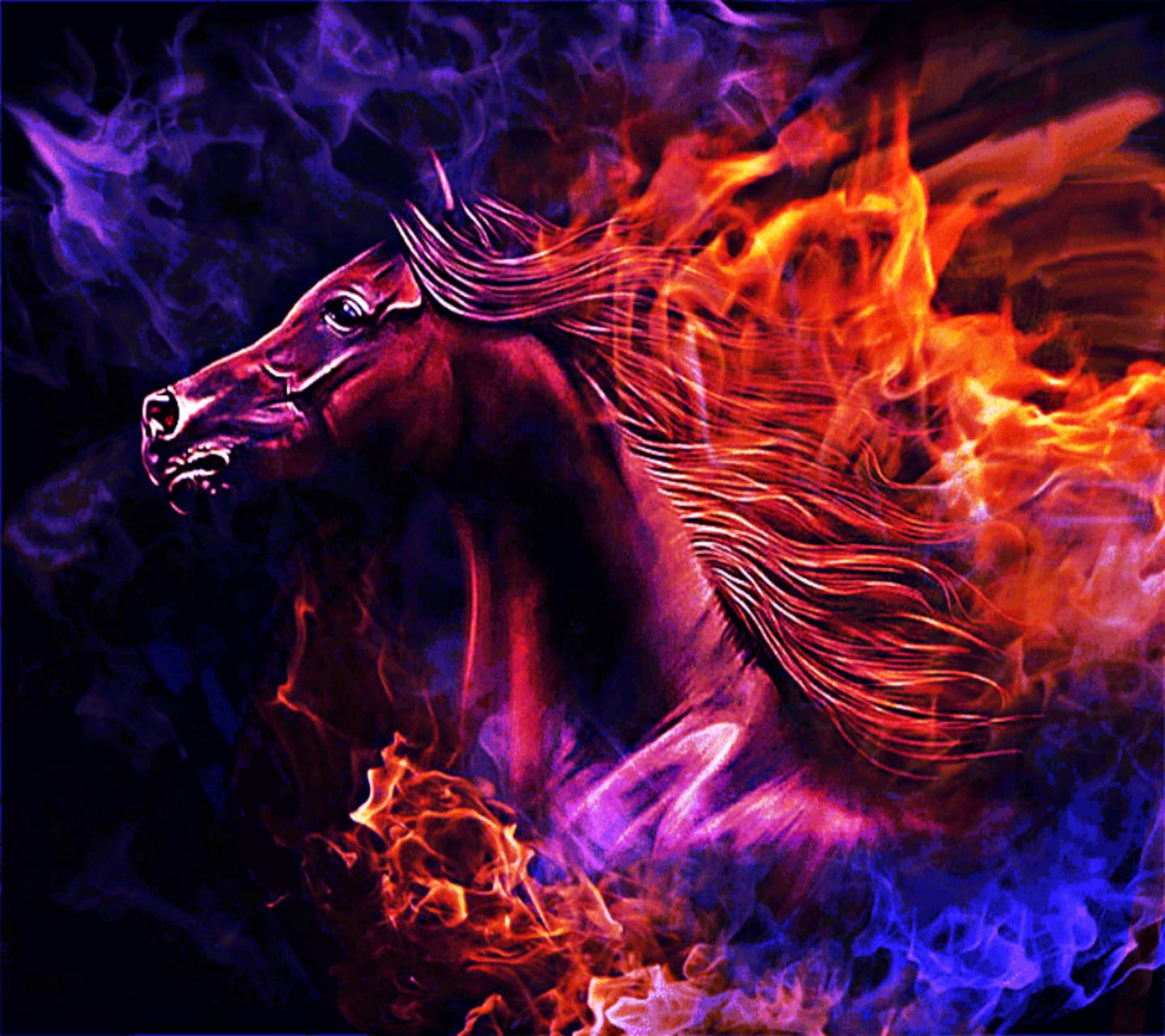 Blue Horse Wallpapers - Top Free Blue Horse Backgrounds - WallpaperAccess