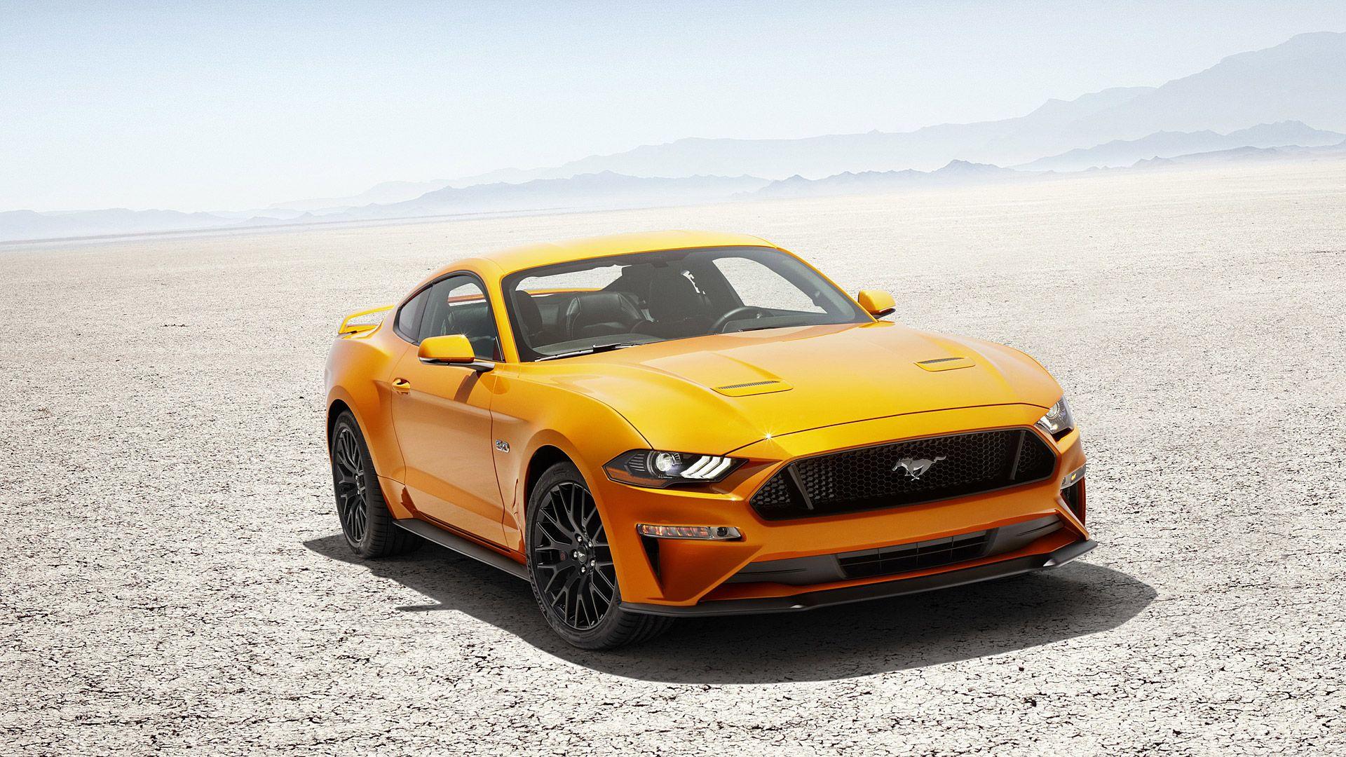 1920x1080 Ford Mustang S550 Wallpaper Free Mustang 2018 Orange Wallpaper & Background Download