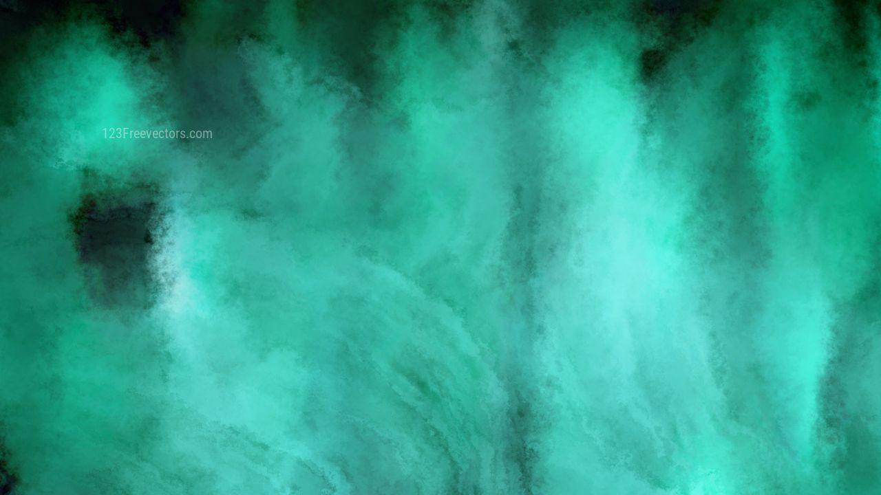 1280x720 Mint Green Watercolour Background