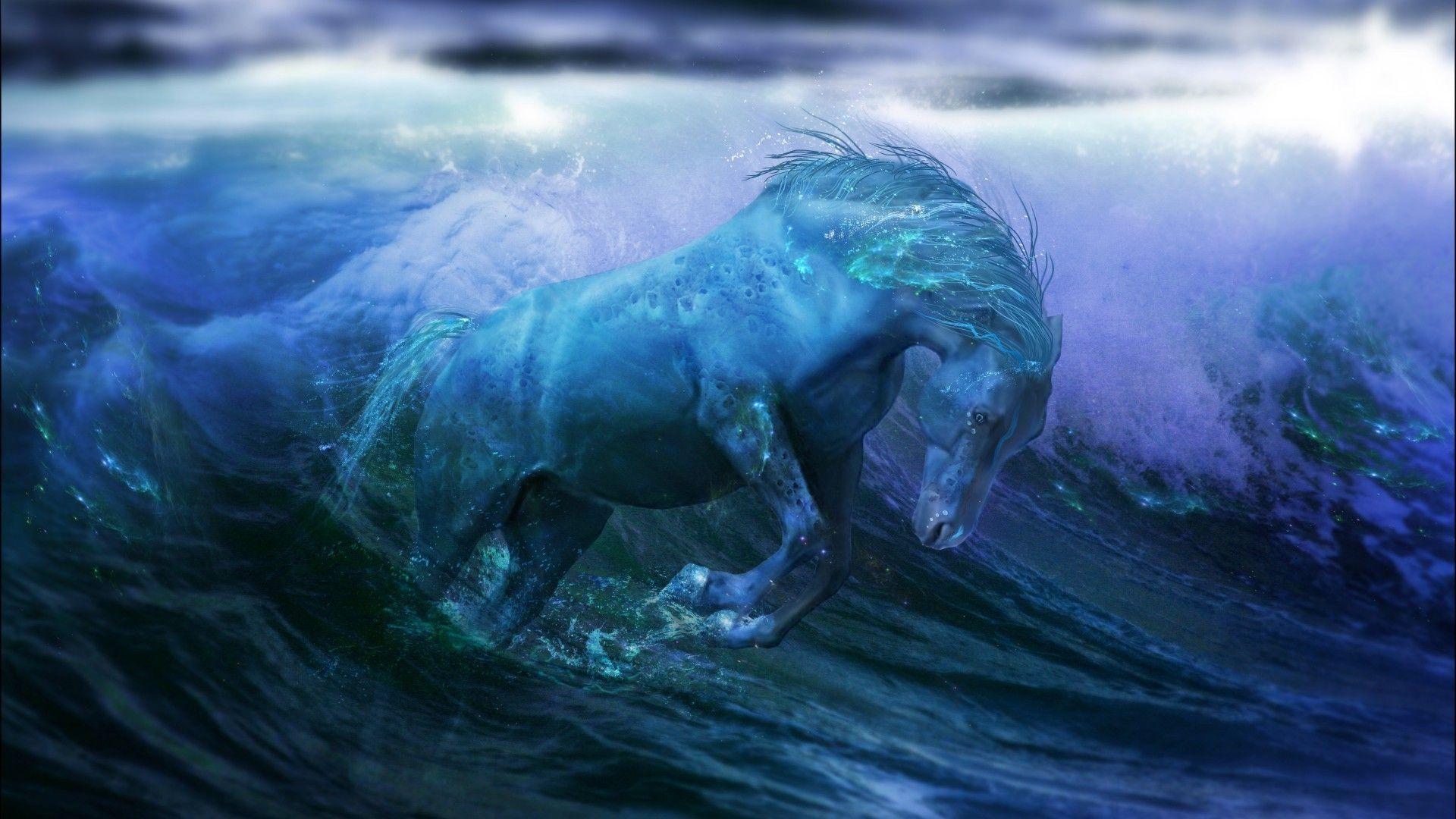 Blue Horse Wallpapers - Top Free Blue Horse Backgrounds - WallpaperAccess