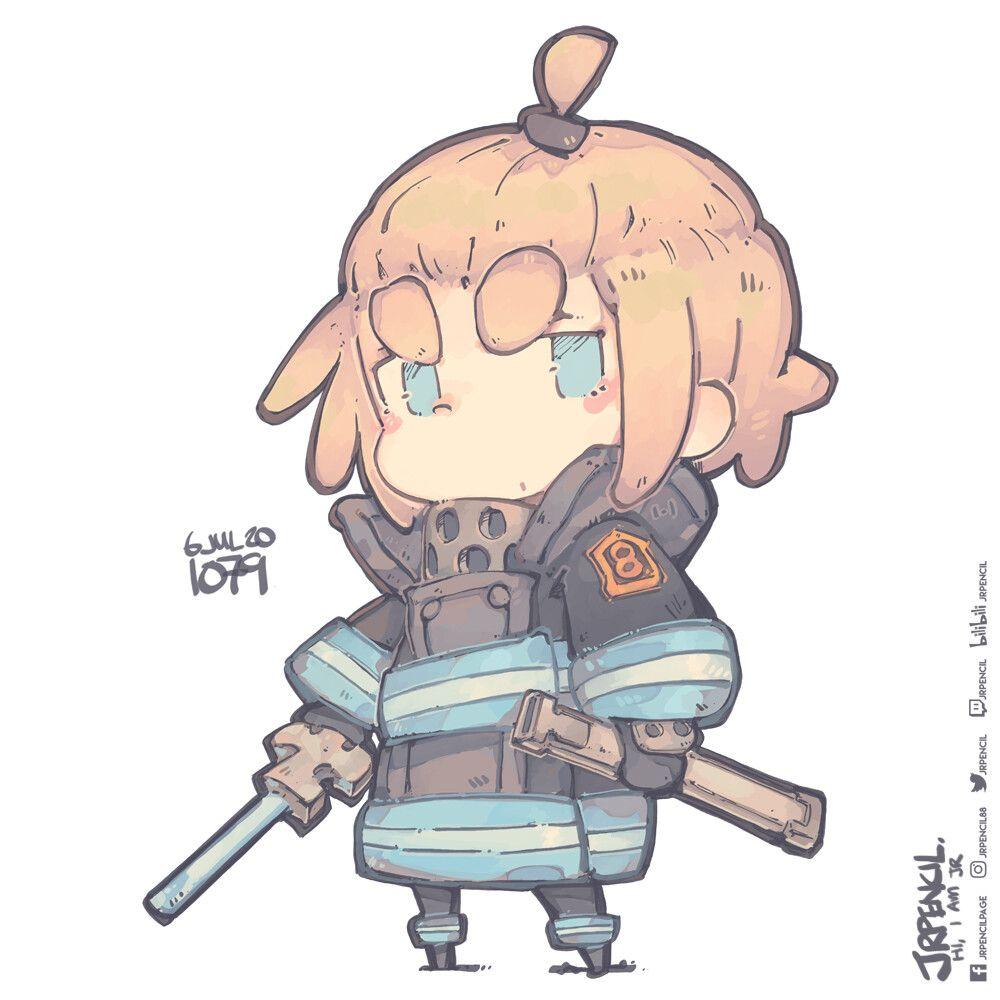 1000x1000 1079 Boyle Fire Force, Jr Pencil