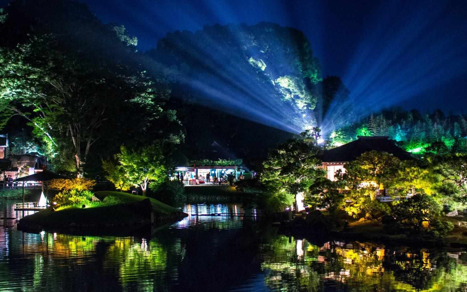 1517x948 On Pinterest Best Japanese Garden Wallpaper Night Japanese Garden