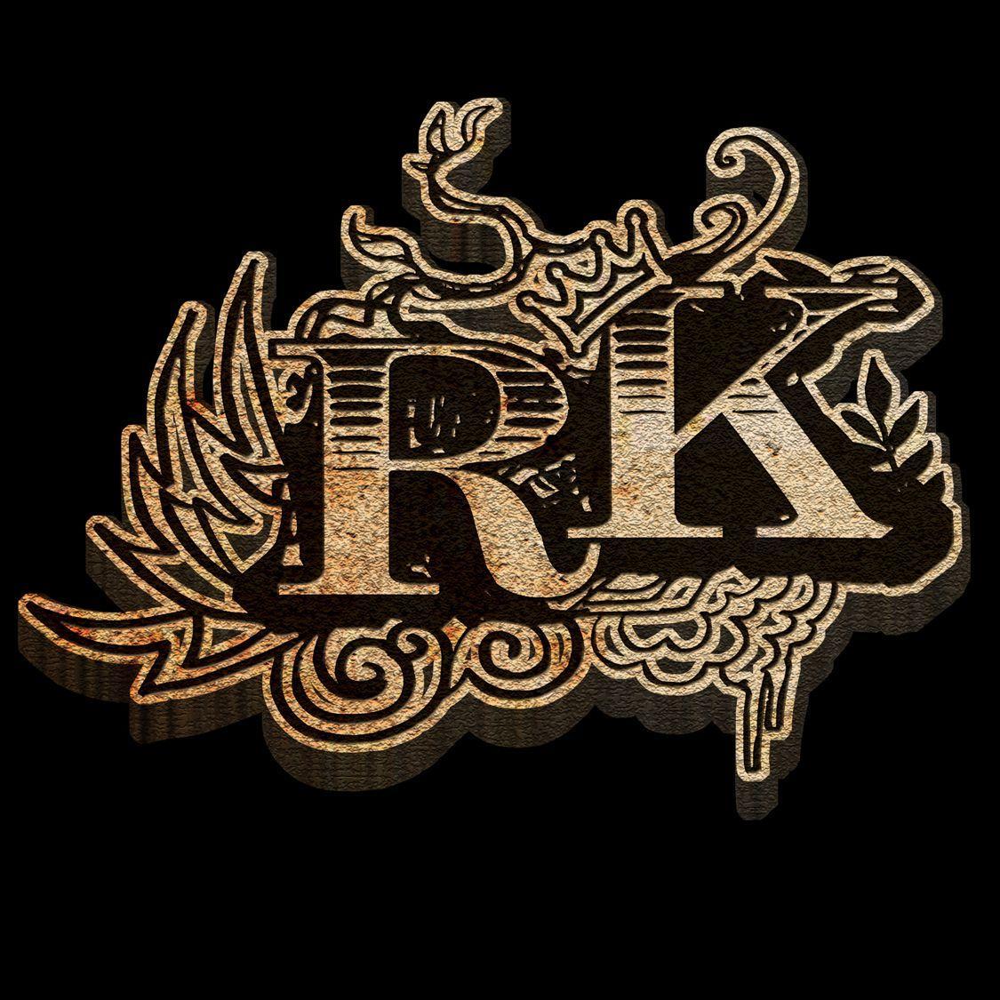 1125x1125 R And K Letter Wallpaper