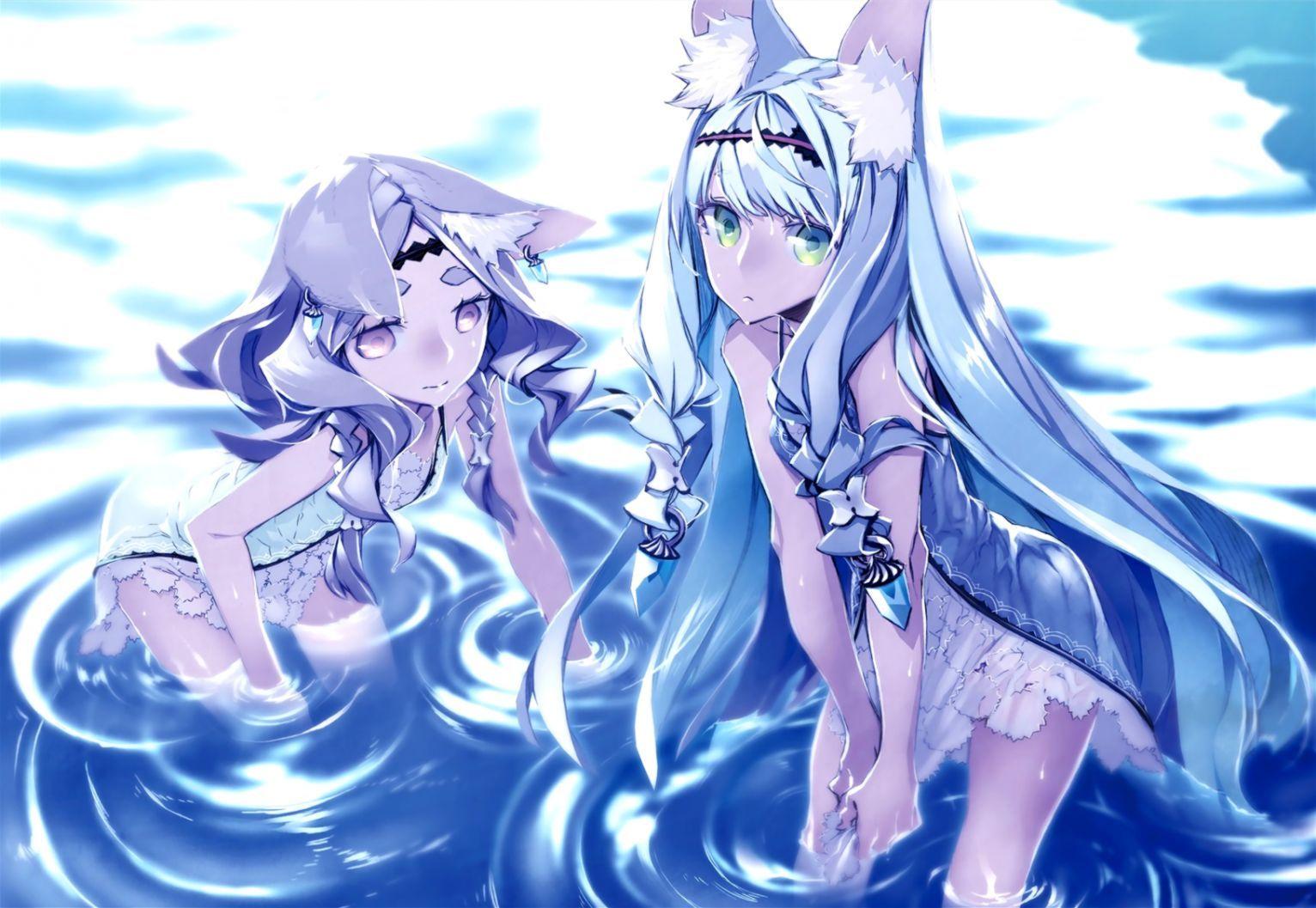 1532x1057 Anime Dragon And Girl