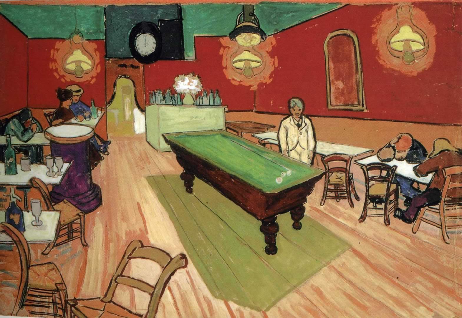 1569x1080 The Night Cafe In Arles Van Gogh Wallpaper Image