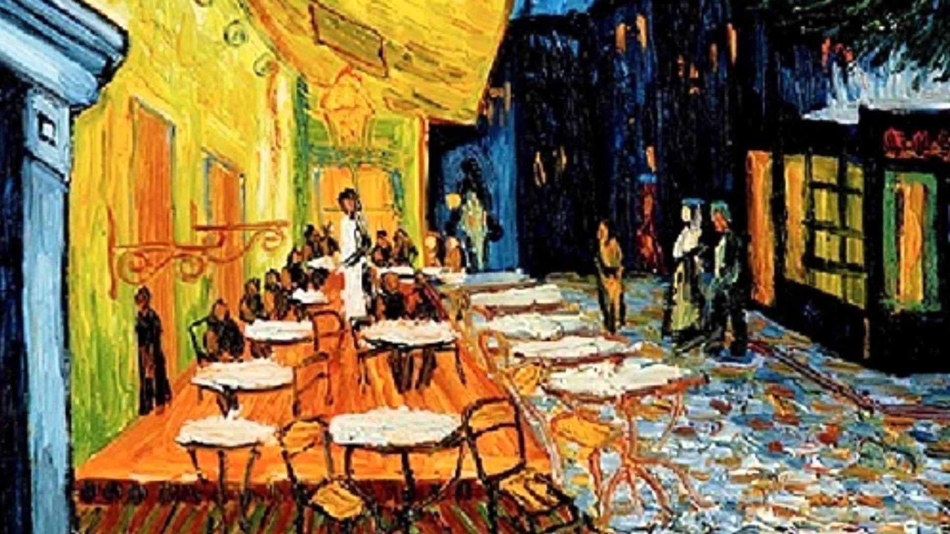 1920x1080 The Cafe Terrace At Night Terrace At Night HD