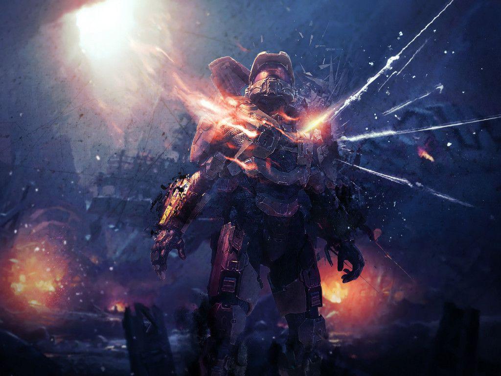 1024x768 Halo 5 Guardians HD Wallpaper